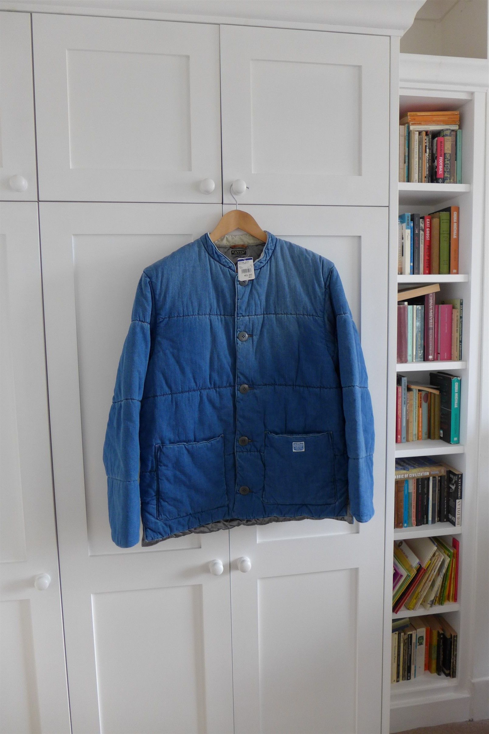 Kapital Kapital Quilted Samu Blouson - 8oz Washed Indigo Denim Size US XL / EU 56 / 4 - 9 Thumbnail
