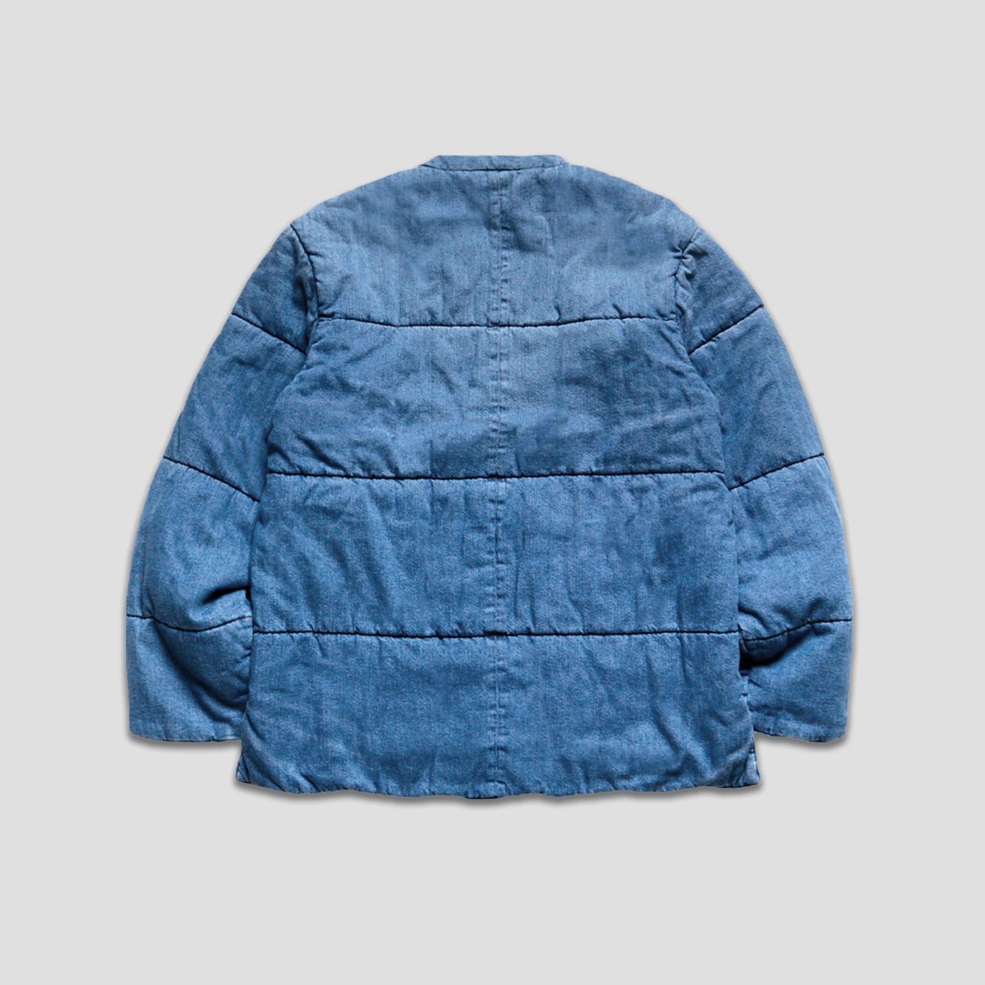 Kapital Kapital Quilted Samu Blouson - 8oz Washed Indigo Denim Size US XL / EU 56 / 4 - 5 Thumbnail