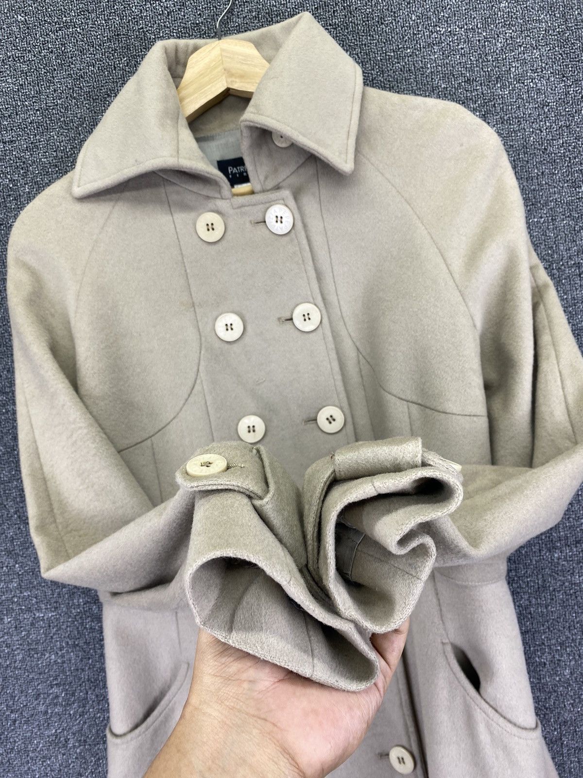 Patrizia Pepe Vintage Patrizia Pepe Belted Long Coats Size M / US 6-8 / IT 42-44 - 5 Thumbnail