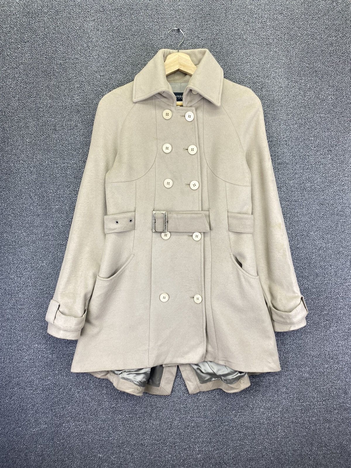 Patrizia Pepe Vintage Patrizia Pepe Belted Long Coats Size M / US 6-8 / IT 42-44 - 1 Thumbnail