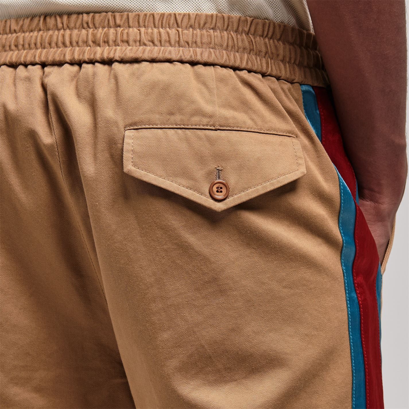 Gucci Gucci Taped Logo Chinos --- Tan Cotton Size US 30 / EU 46 - 17 Thumbnail