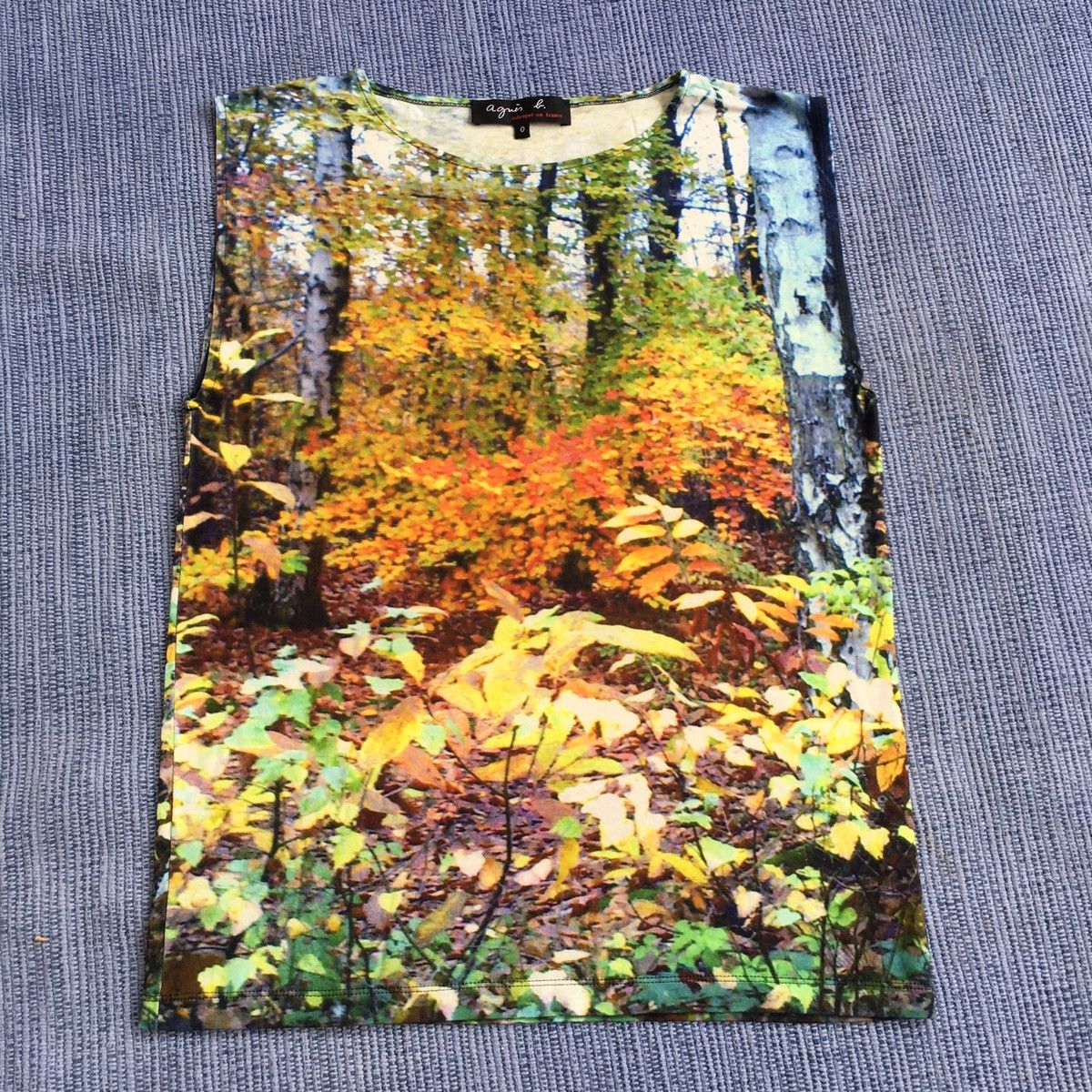 agnes b. sleeveless overprint Size US M / EU 48-50 / 2 - 1 Thumbnail