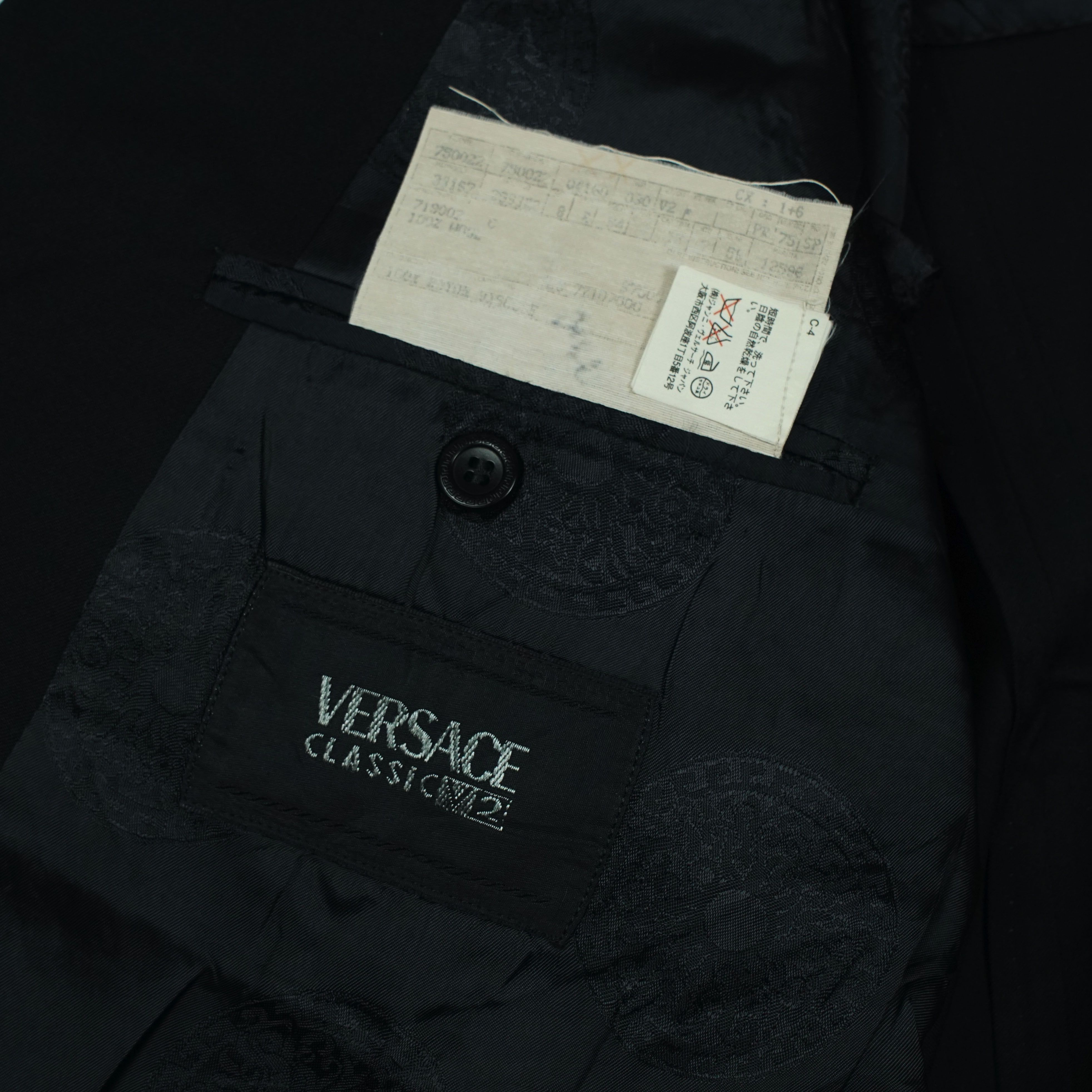 Versace *NoTariff 90s Versace Classic V2 Blazer Size 48R - 3 Thumbnail