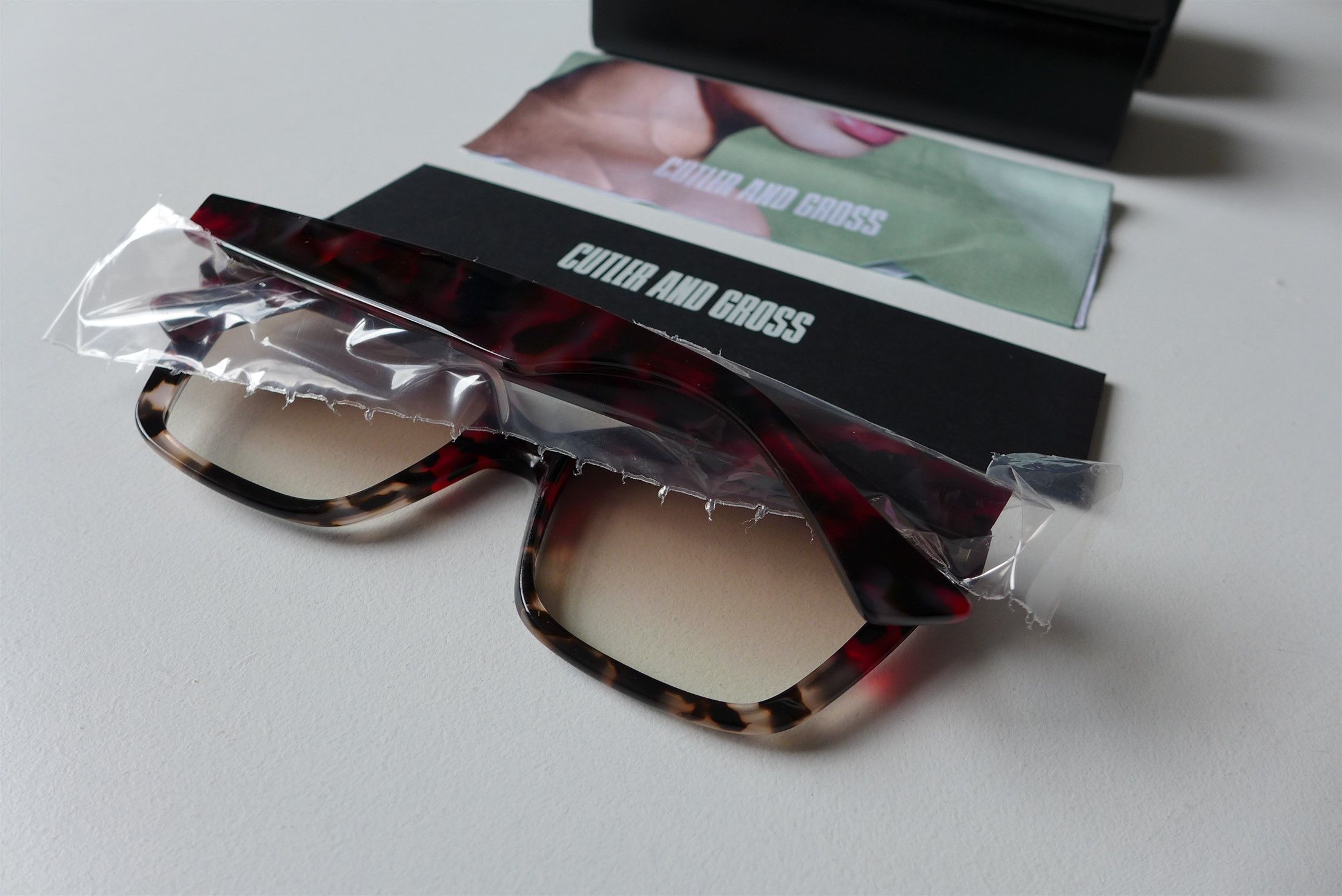 Cutler and Gross Cutler & Gross 1347 Sunglasses - Red Summer of '69 Size ONE SIZE - 6 Thumbnail