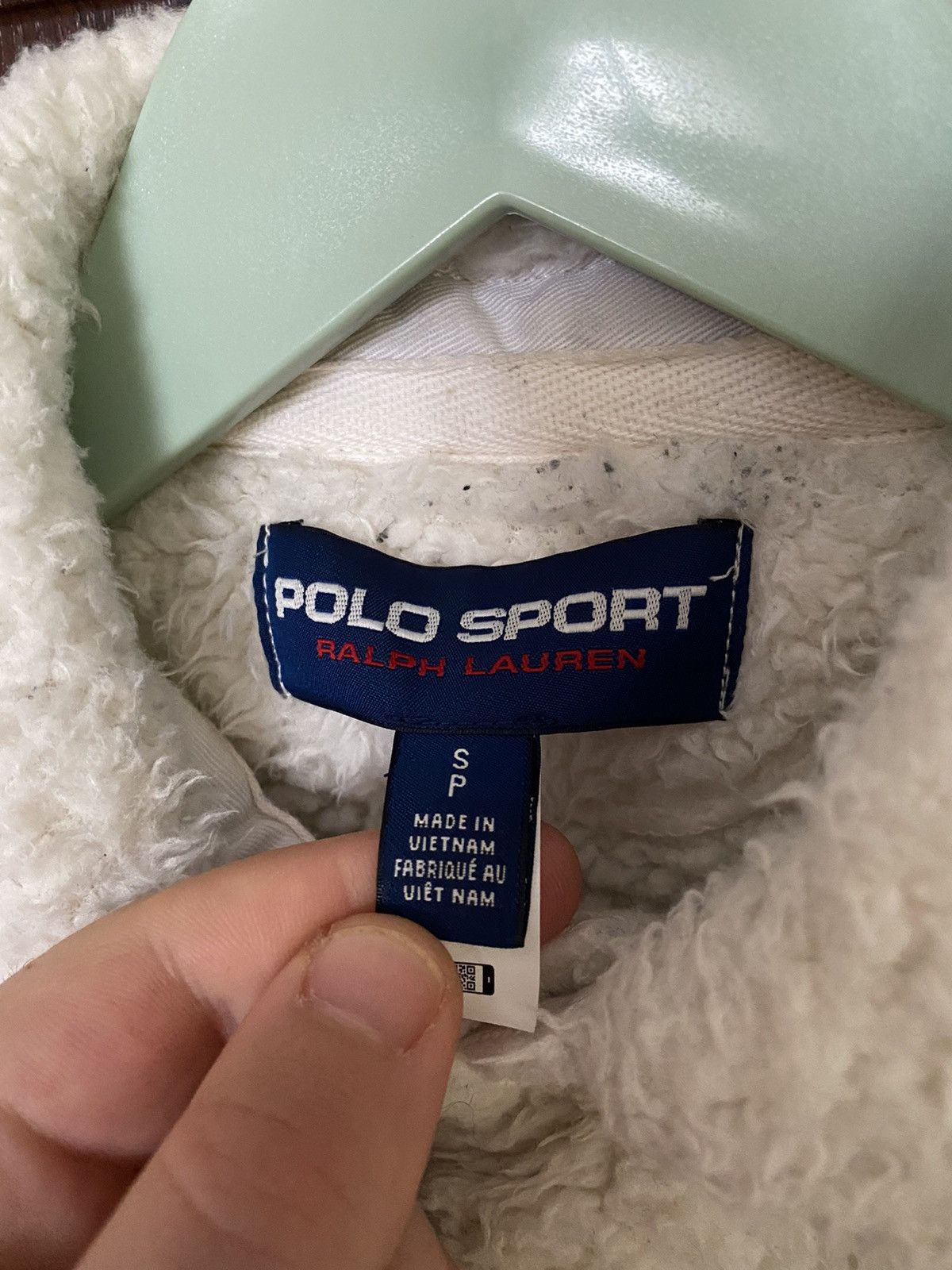 Ralph Lauren Vintage Polo Sport Ralph Lauren USA Fleece Sweatshirt Y2K Size US S / EU 44-46 / 1 - 9 Thumbnail