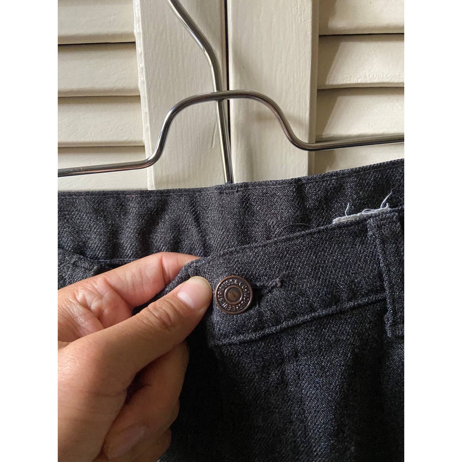 Levi's Vintage Levi’s 517 Black Tab Polyester Bootcut Flare Pants Size US 36 / EU 52 - 8 Thumbnail