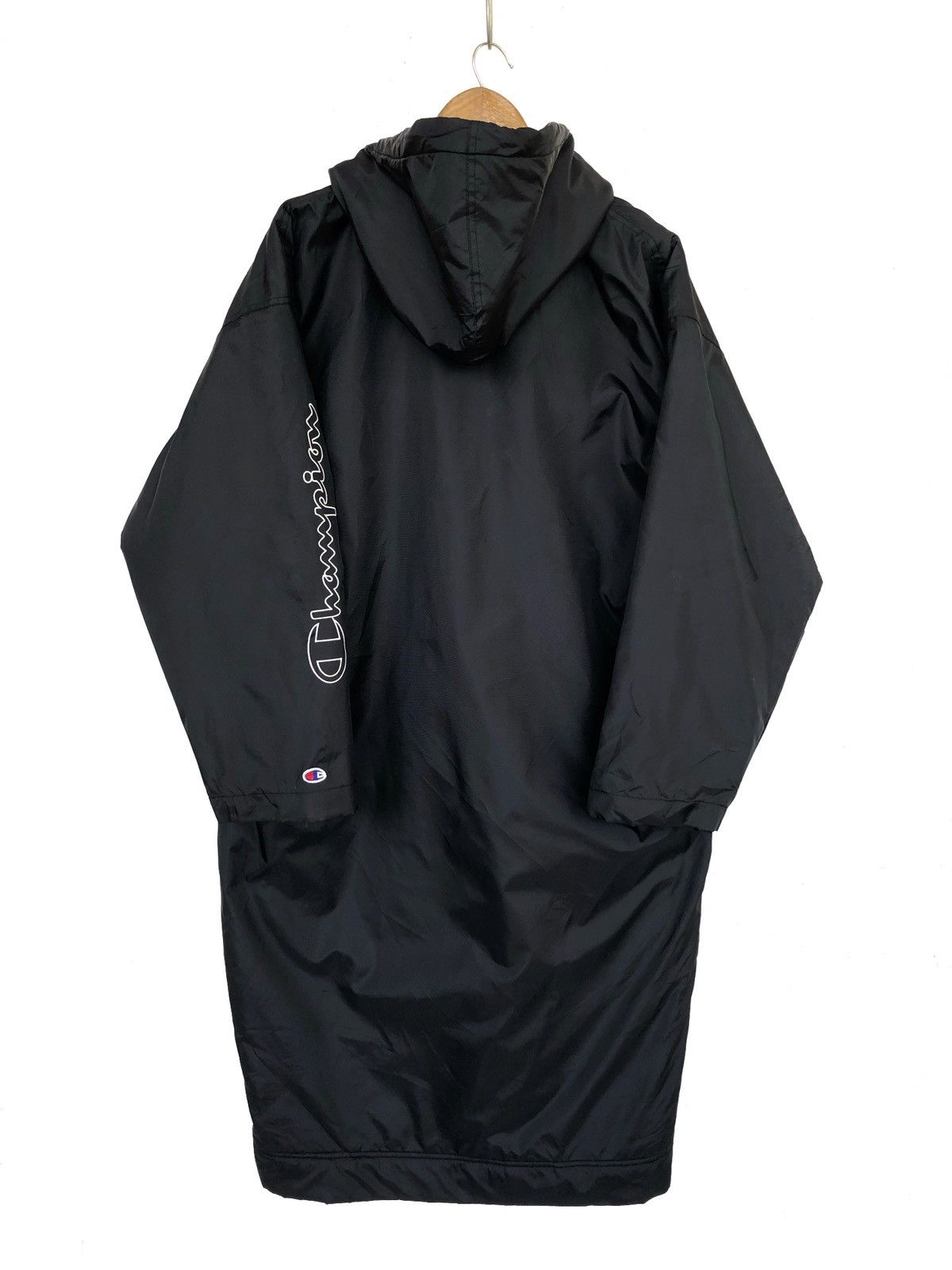 Champion Champion C Logo Sherpa Lining Hoodie Long Jacket Size US L / EU 52-54 / 3 - 3 Thumbnail
