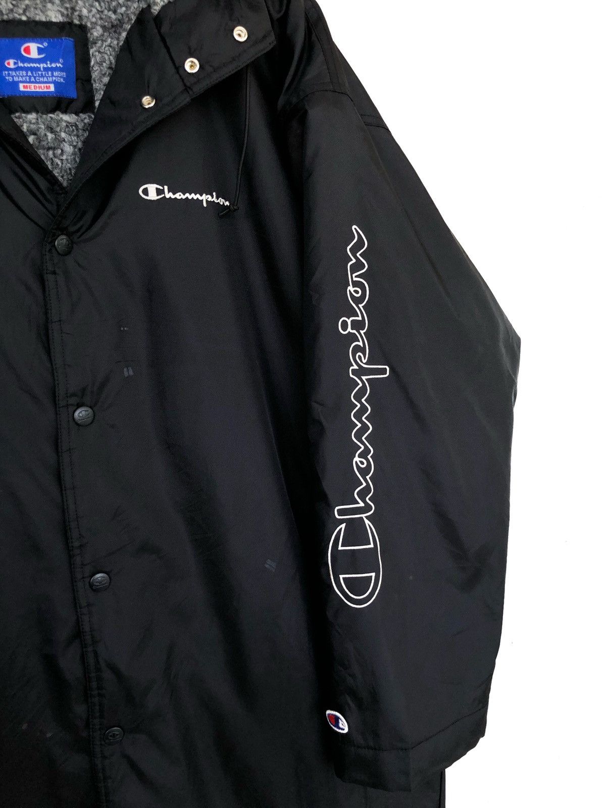 Champion Champion C Logo Sherpa Lining Hoodie Long Jacket Size US L / EU 52-54 / 3 - 4 Thumbnail