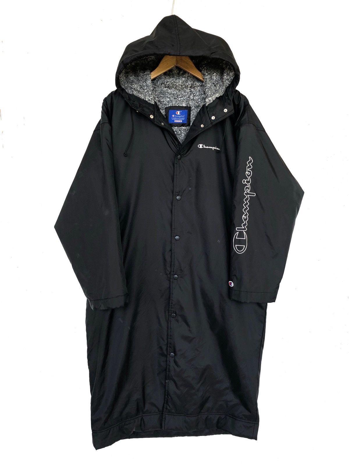 Champion Champion C Logo Sherpa Lining Hoodie Long Jacket Size US L / EU 52-54 / 3 - 2 Thumbnail