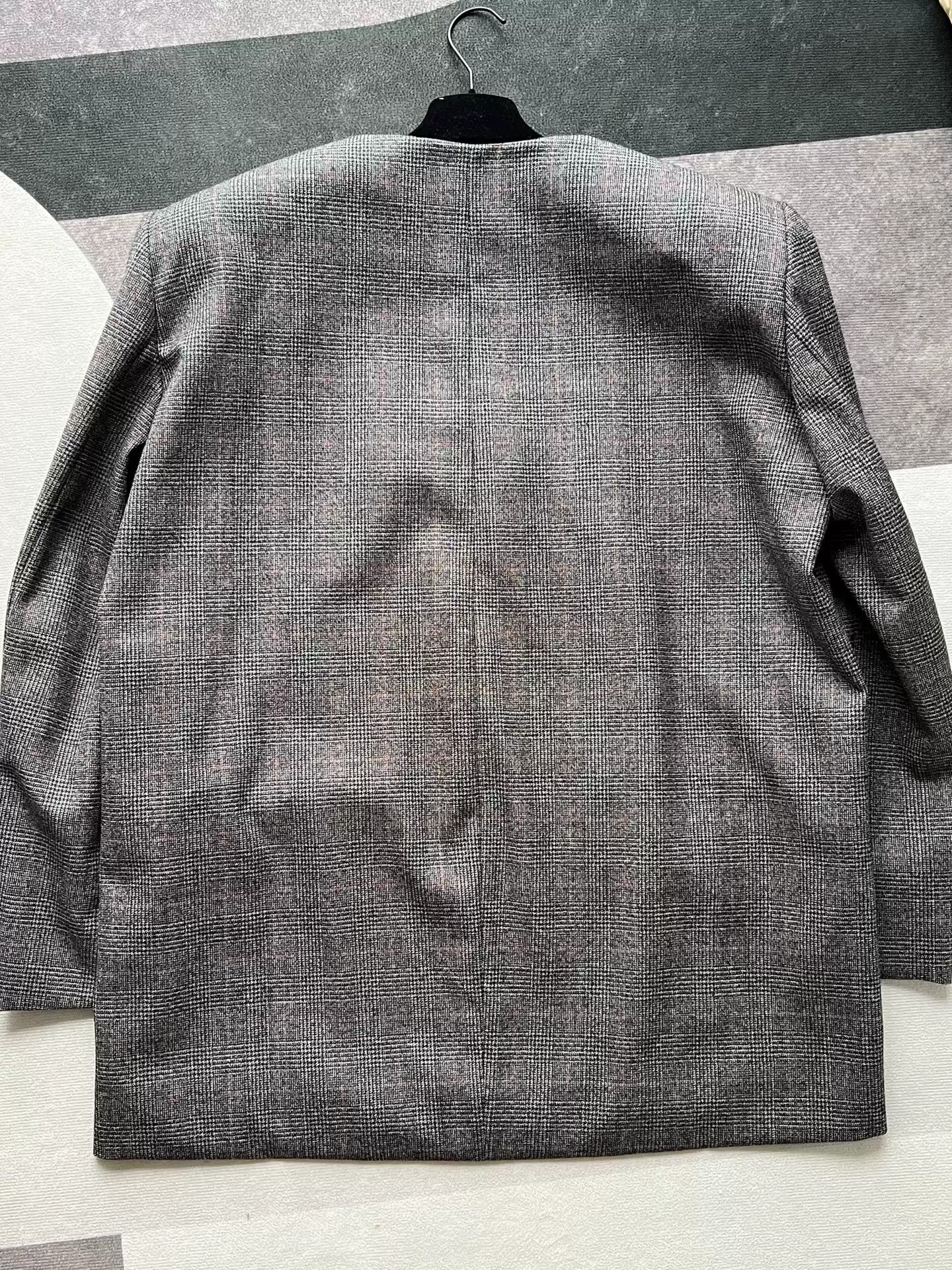 Balenciaga Balenciaga V Collar Suit Coat Size US M / EU 48-50 / 2 - 3 Thumbnail