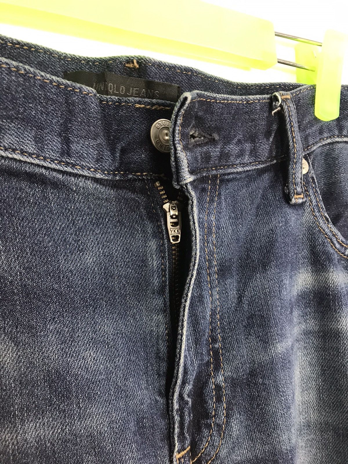 Vintage Japanese Brand Uniqlo Denim Jeans Unisex Fits W 36 37 Size 36" / US 14 / IT 50 - 4 Thumbnail
