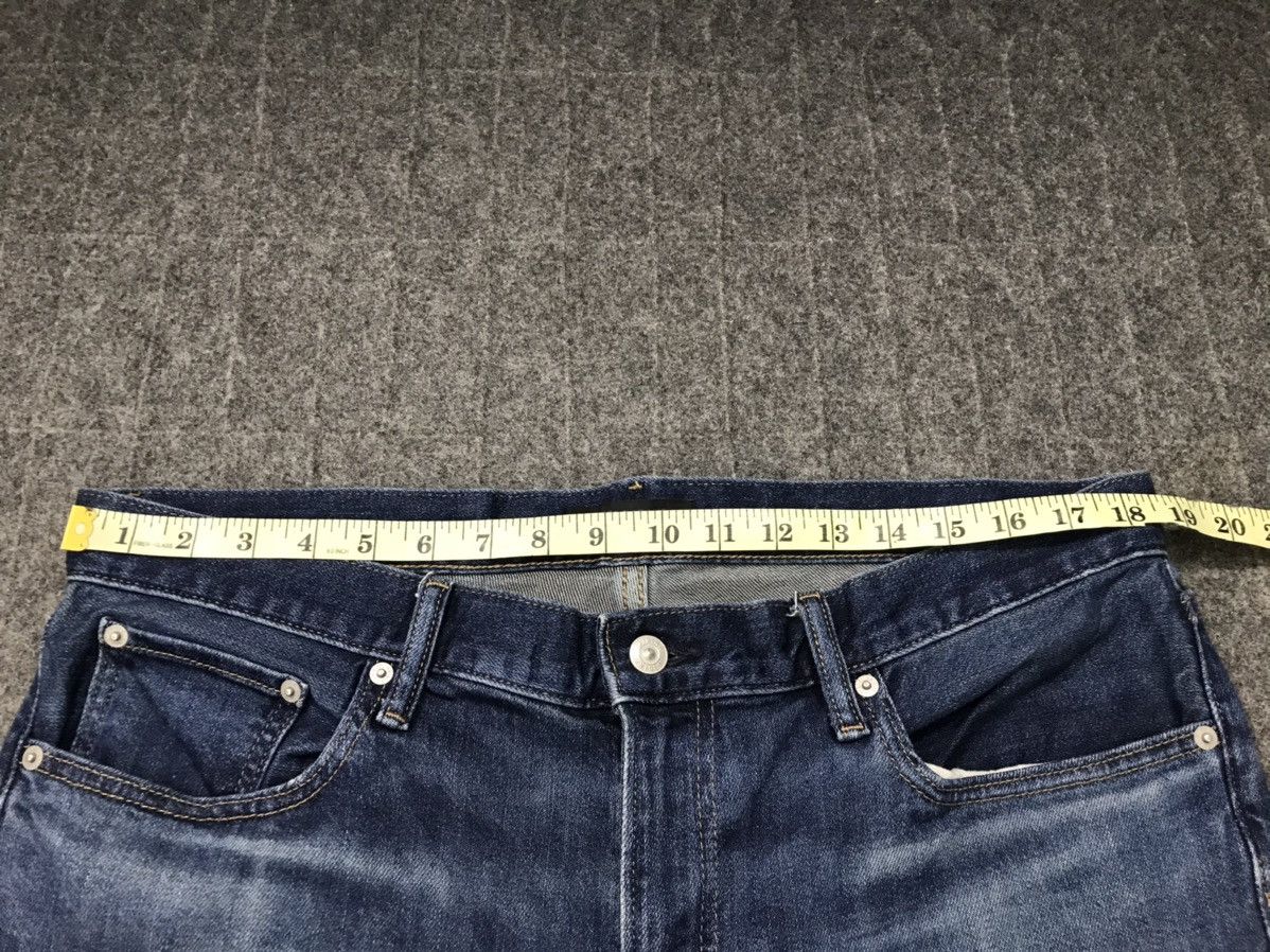 Vintage Japanese Brand Uniqlo Denim Jeans Unisex Fits W 36 37 Size 36" / US 14 / IT 50 - 9 Thumbnail