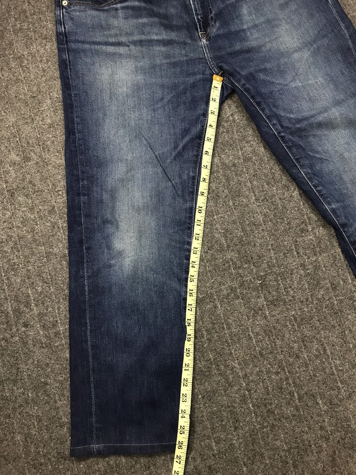 Vintage Japanese Brand Uniqlo Denim Jeans Unisex Fits W 36 37 Size 36" / US 14 / IT 50 - 11 Thumbnail