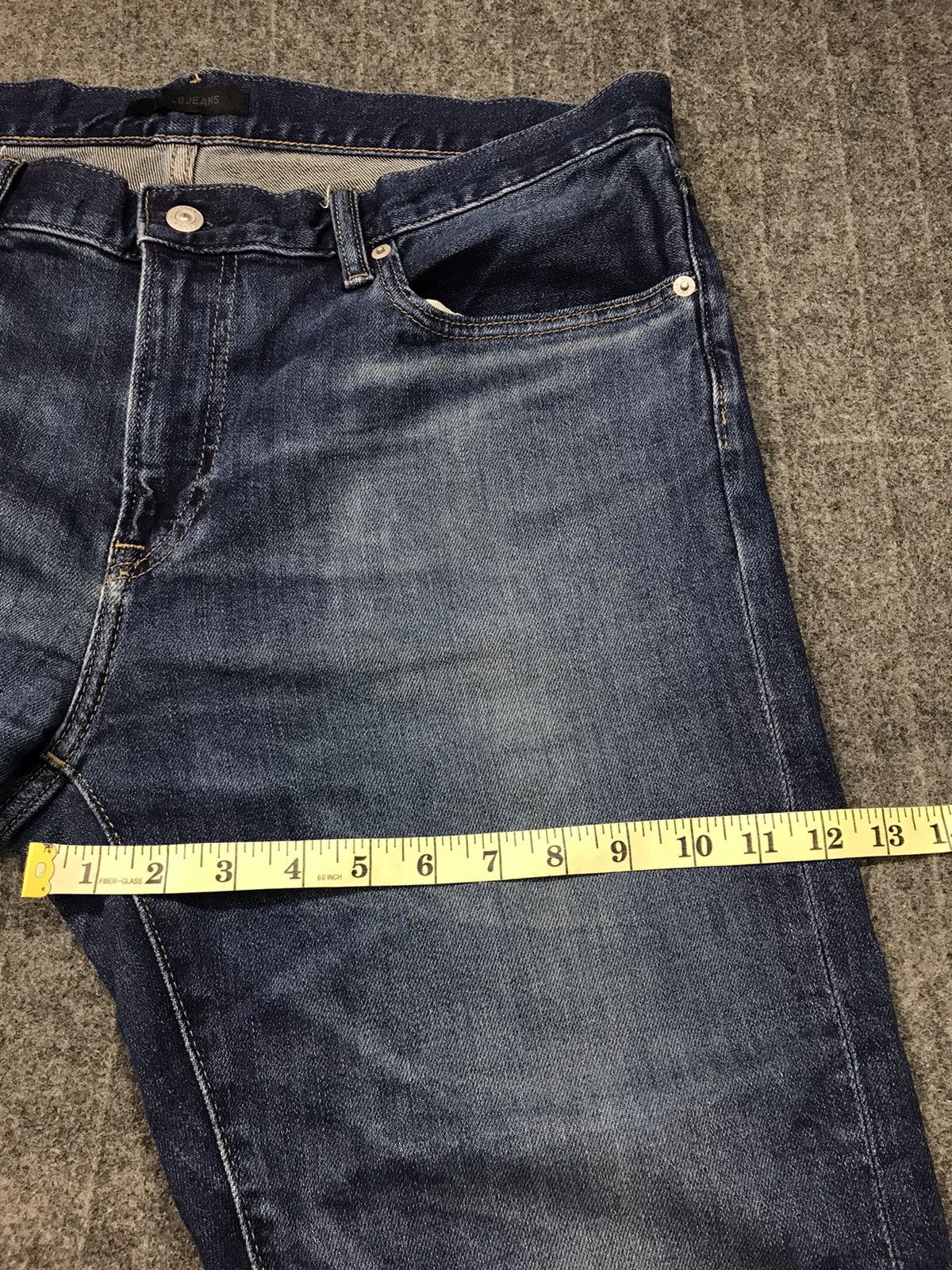 Vintage Japanese Brand Uniqlo Denim Jeans Unisex Fits W 36 37 Size 36" / US 14 / IT 50 - 13 Thumbnail