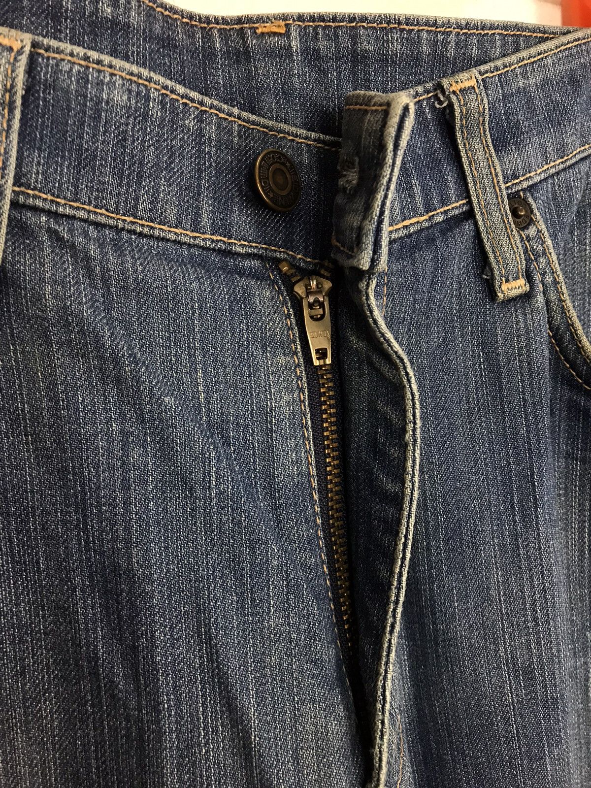 Edwin × Vintage Edwin Soft-Flex Lot 493 Jeans Indigo Straight Cut Size US 31 - 4 Thumbnail