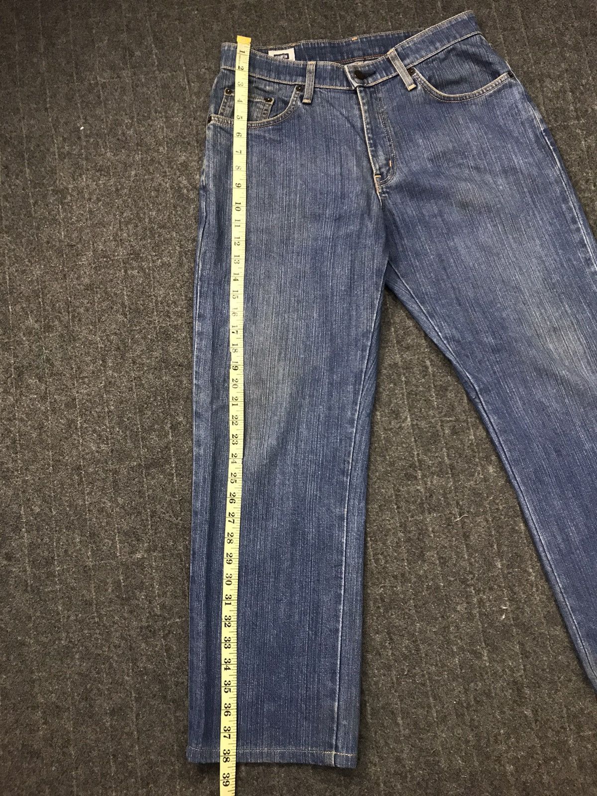 Edwin × Vintage Edwin Soft-Flex Lot 493 Jeans Indigo Straight Cut Size US 31 - 9 Thumbnail