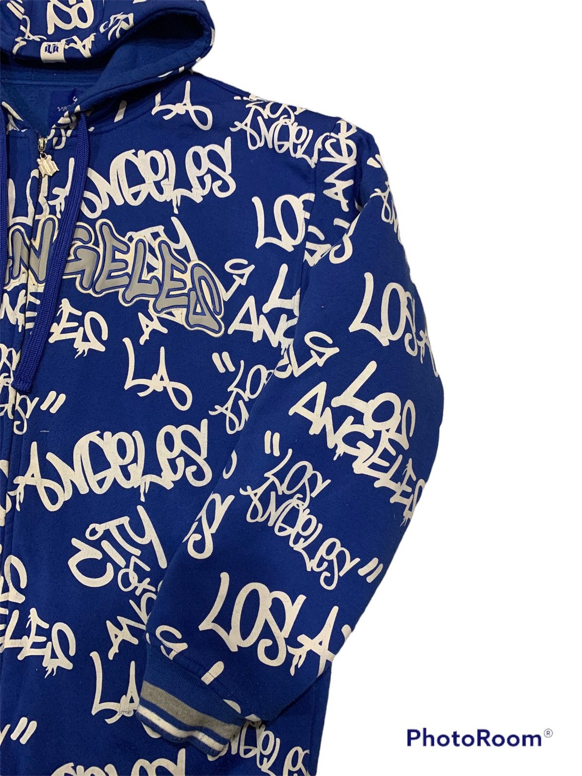 Los Angeles Apparel × Vintage Los Angelas Bomber Style Fullprint Hoodie Signature Size US XL / EU 56 / 4 - 3 Thumbnail