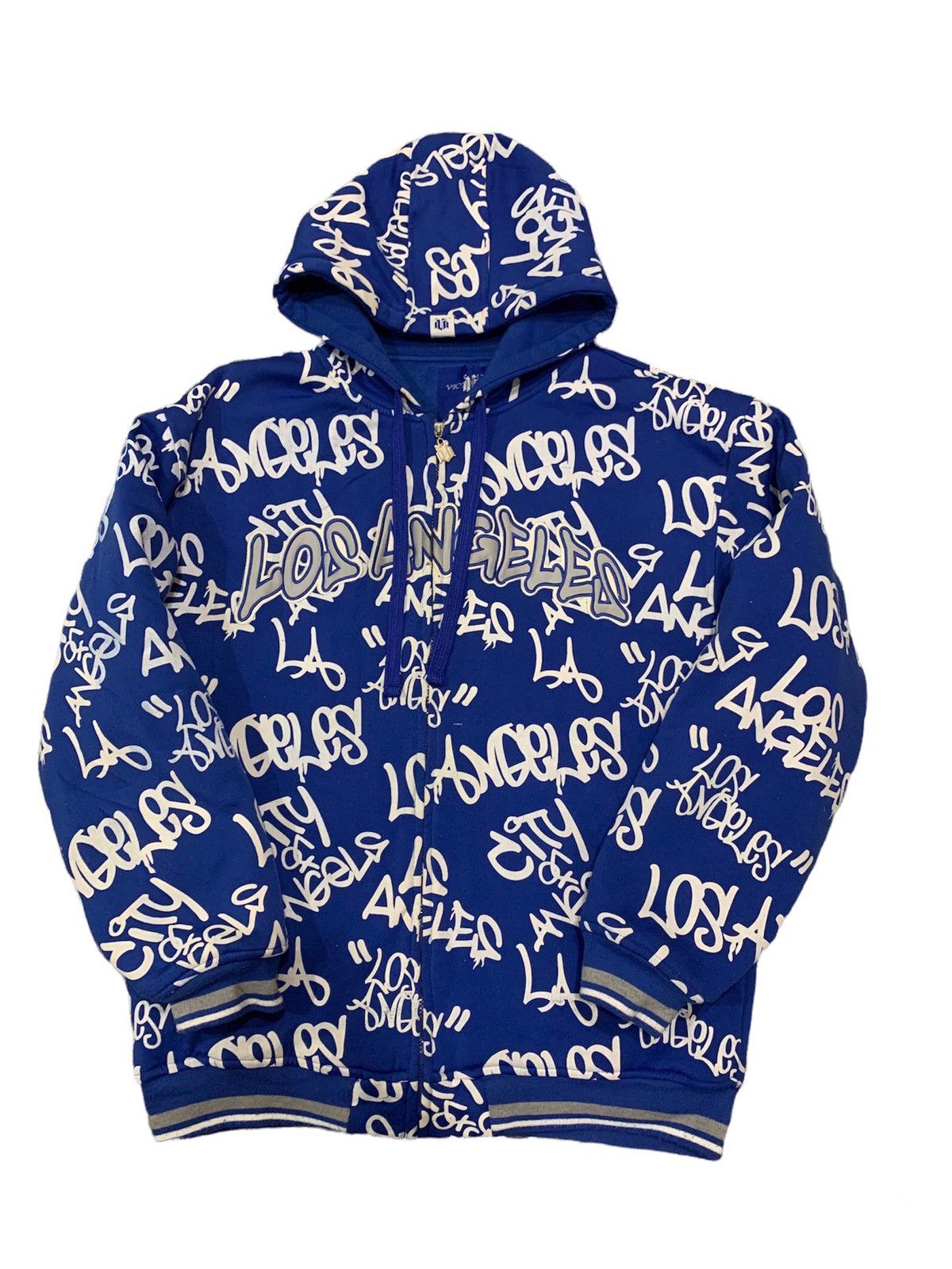 Los Angelas Bomber Style Fullprint Hoodie Signature