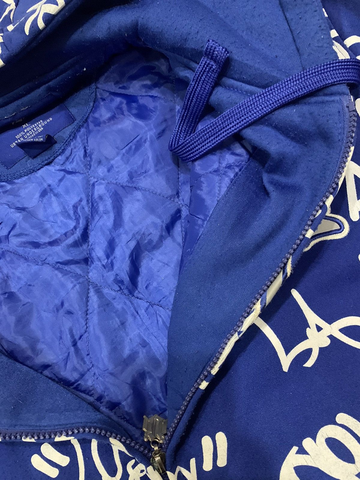 Los Angeles Apparel × Vintage Los Angelas Bomber Style Fullprint Hoodie Signature Size US XL / EU 56 / 4 - 7 Thumbnail