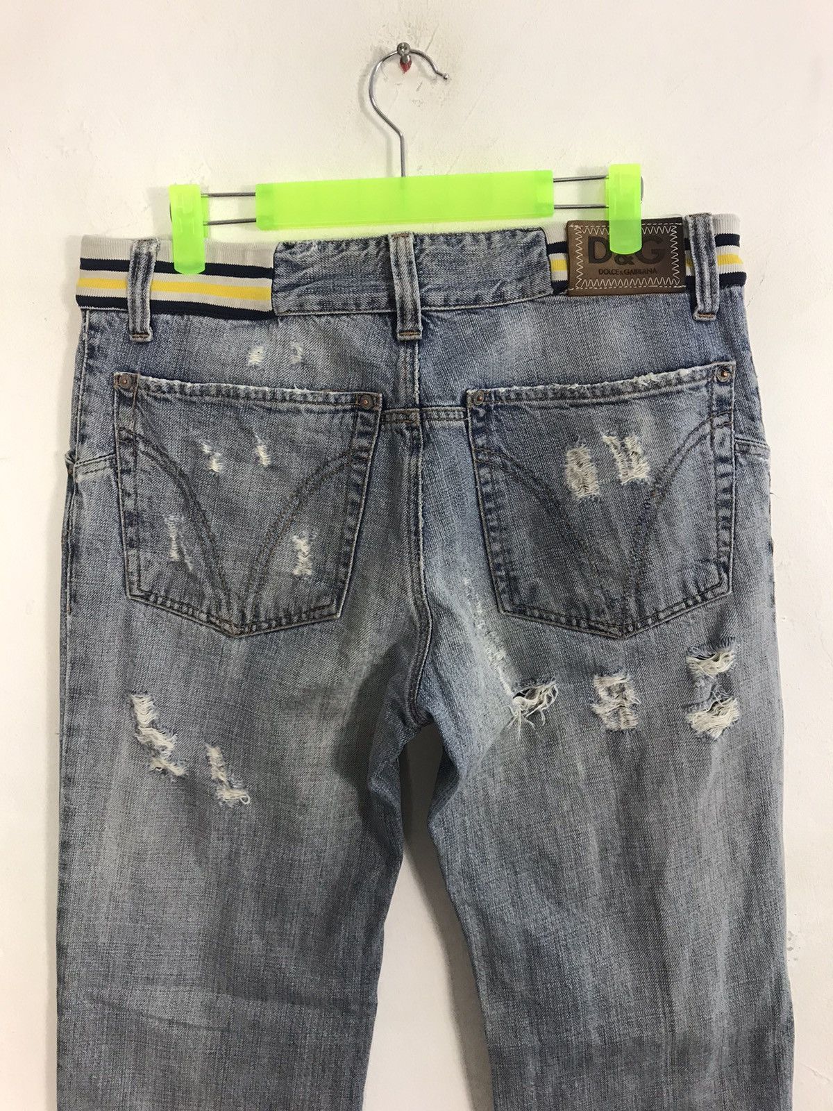 Dolce & Gabbana Dolce & Gabbana It Tierre Spa Buttonfly Indigo Straight Cut Size US 32 / EU 48 - 4 Thumbnail