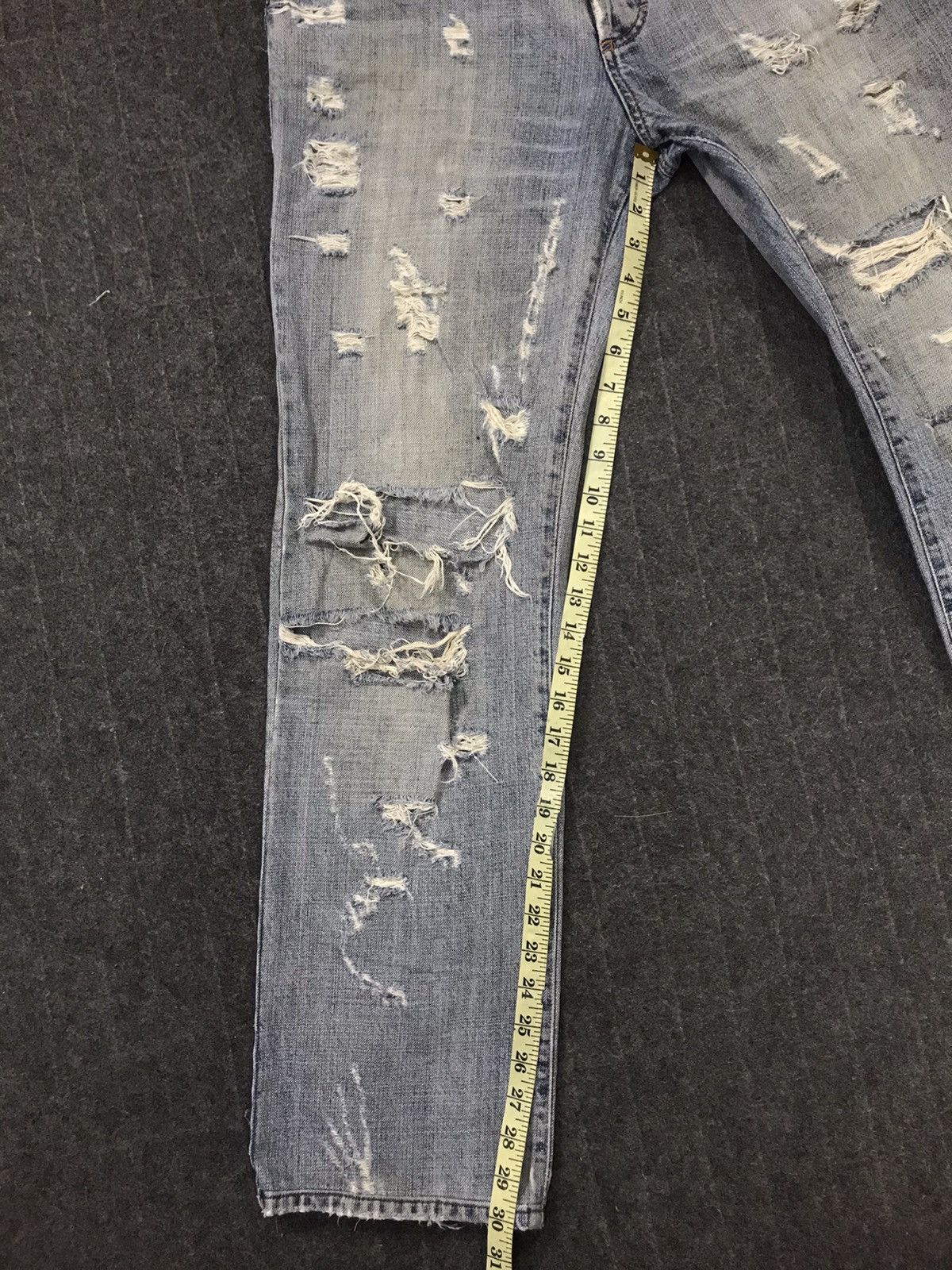 Dolce & Gabbana Dolce & Gabbana It Tierre Spa Buttonfly Indigo Straight Cut Size US 32 / EU 48 - 14 Thumbnail