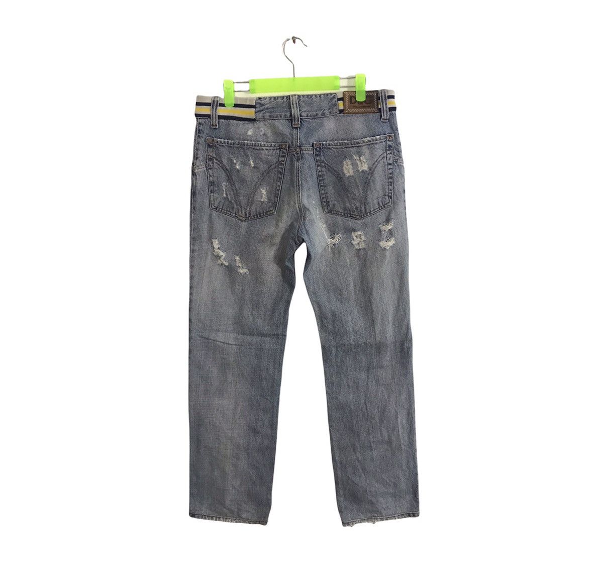 Dolce & Gabbana Dolce & Gabbana It Tierre Spa Buttonfly Indigo Straight Cut Size US 32 / EU 48 - 2 Thumbnail
