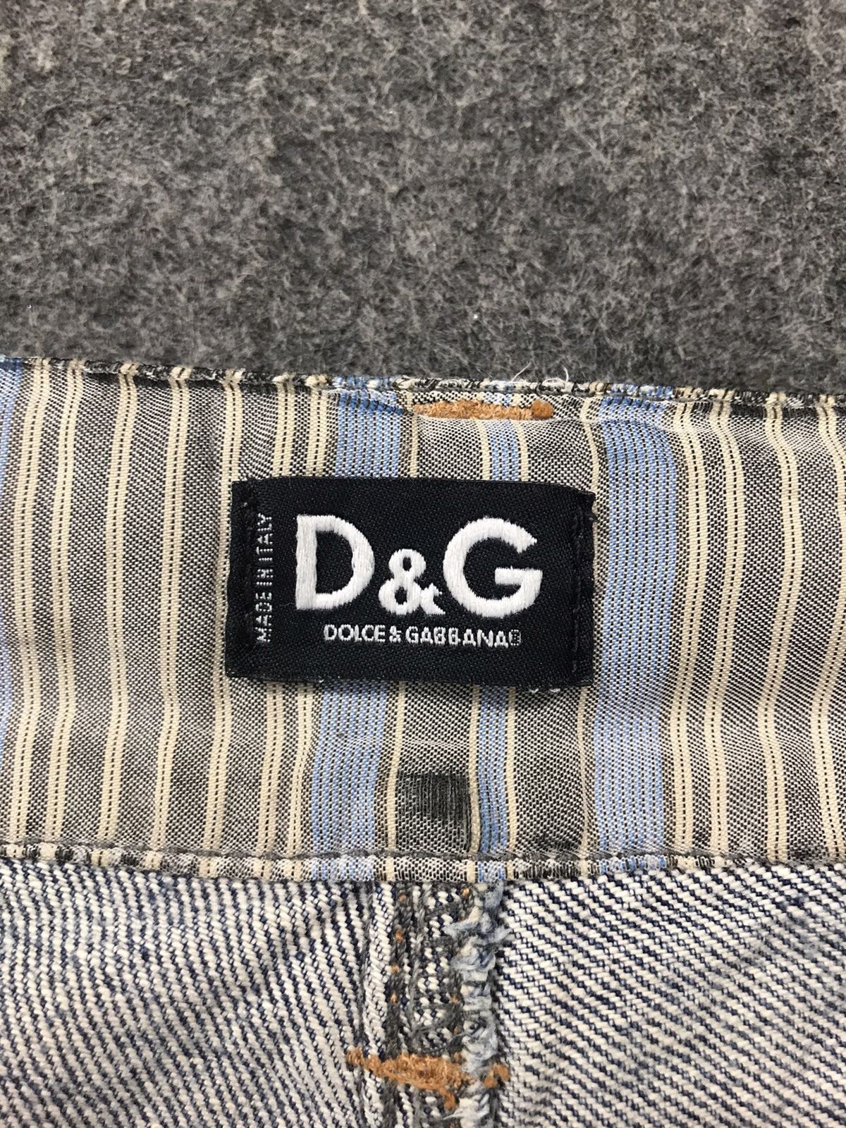 Dolce & Gabbana Dolce & Gabbana It Tierre Spa Buttonfly Indigo Straight Cut Size US 32 / EU 48 - 9 Thumbnail