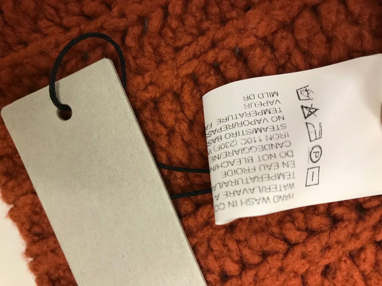 Rick Owens Rick Owens Orange AS Sample Sweater PERFORMA FW20 (0237) Size US S / EU 44-46 / 1 - 11 Thumbnail