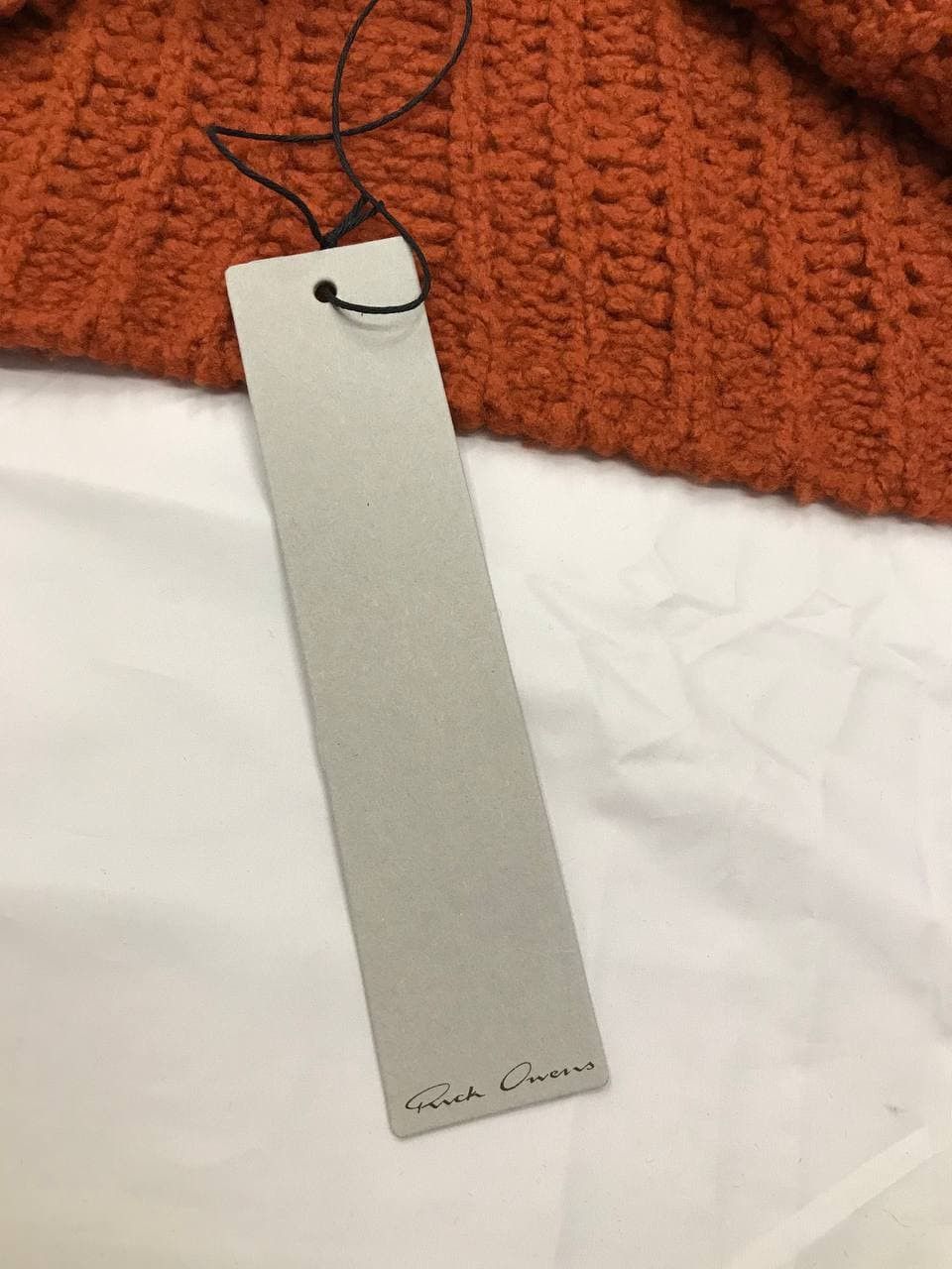 Rick Owens Rick Owens Orange AS Sample Sweater PERFORMA FW20 (0237) Size US S / EU 44-46 / 1 - 14 Thumbnail