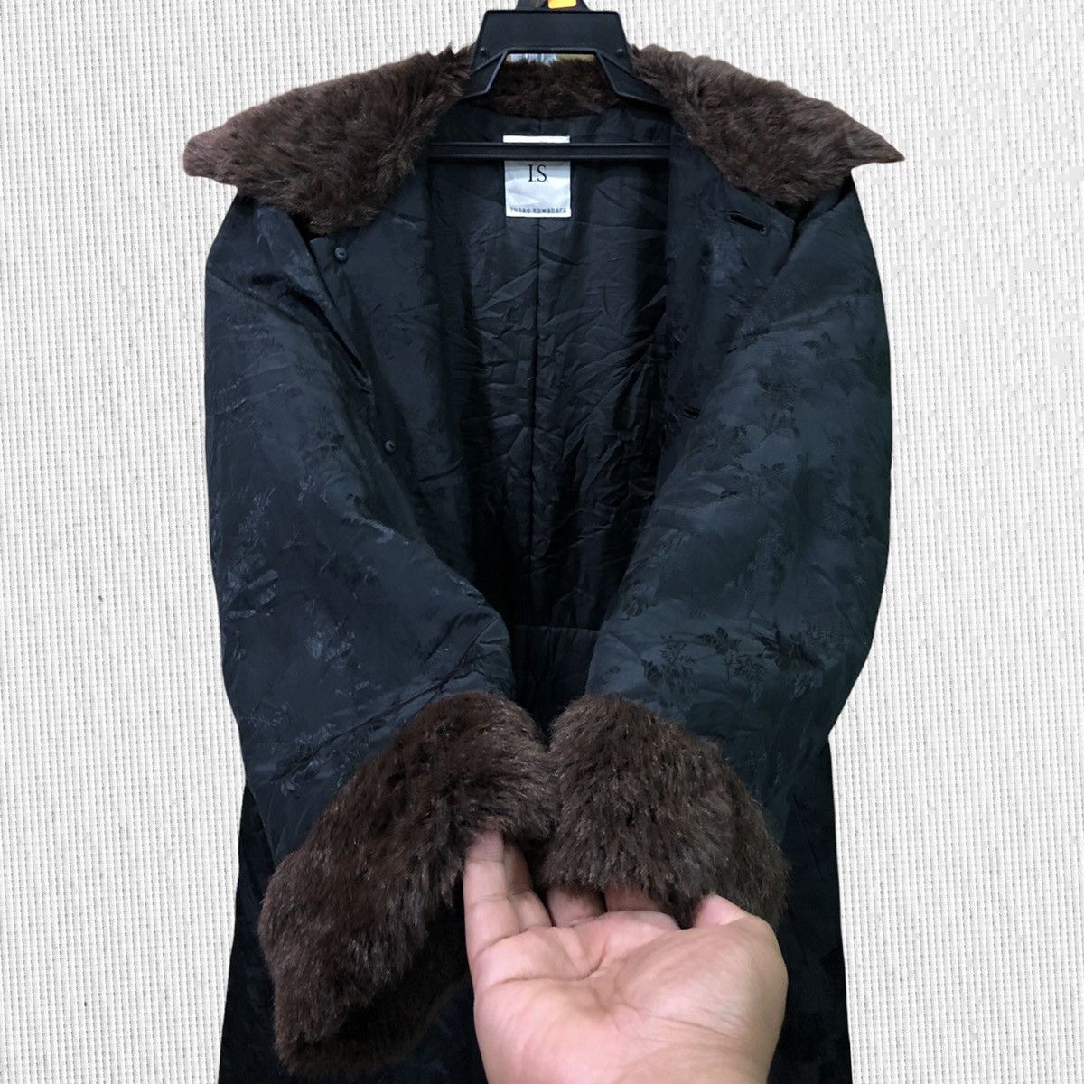 Issey Miyake Sunao Kuwahara Issey Miyake Mink Fur Long Coat Size US M / EU 48-50 / 2 - 4 Thumbnail