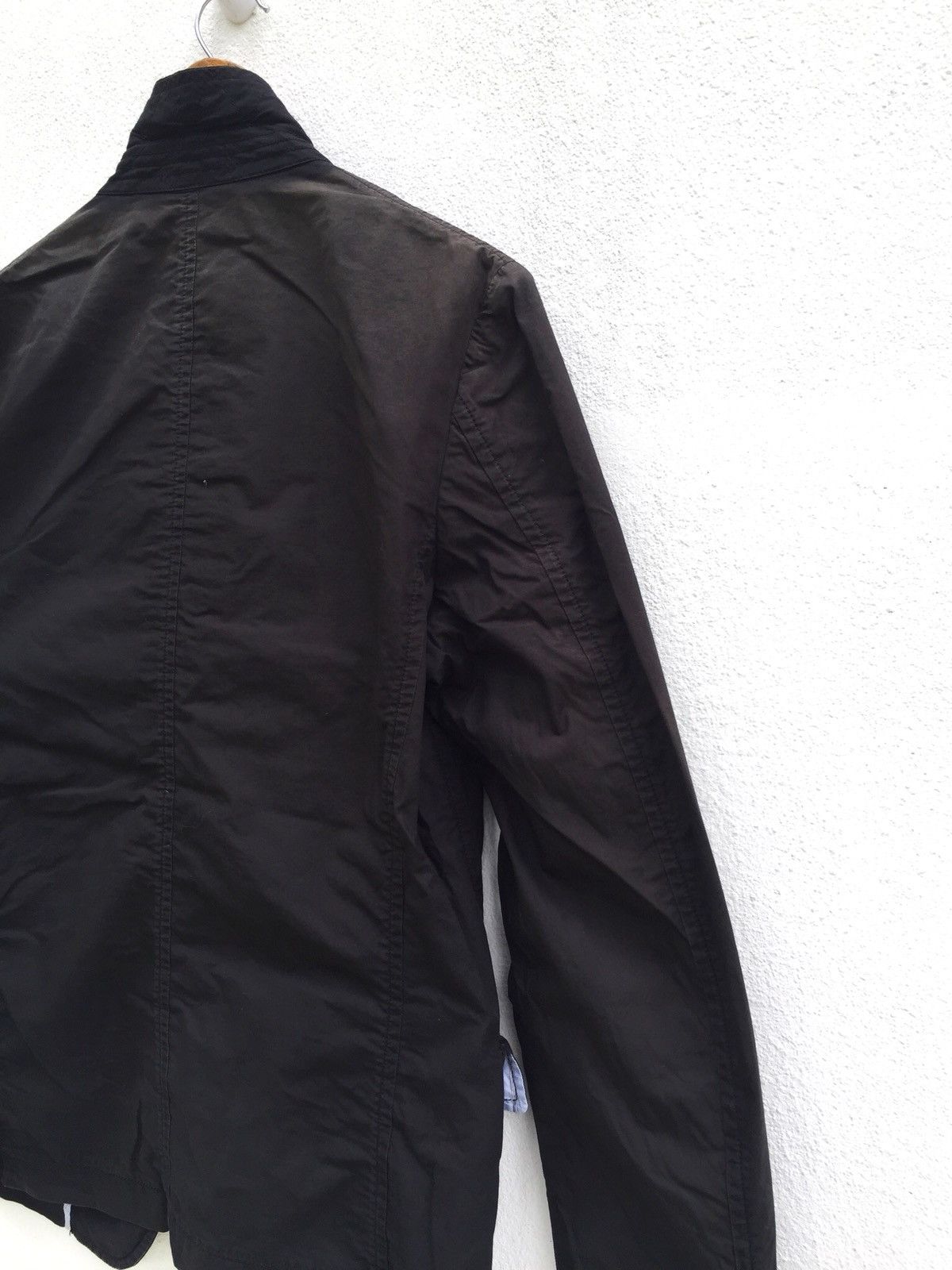 Comme des Garcons CDGH AD2008 Black Minimalist Button Light Jacket Size US M / EU 48-50 / 2 - 10 Thumbnail