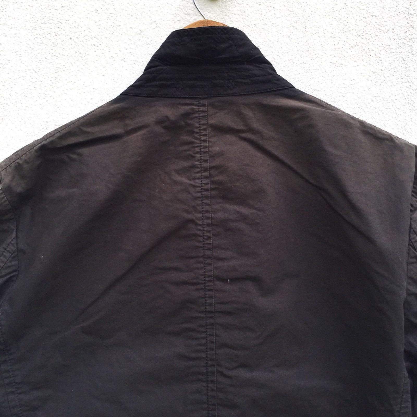 Comme des Garcons CDGH AD2008 Black Minimalist Button Light Jacket Size US M / EU 48-50 / 2 - 12 Thumbnail