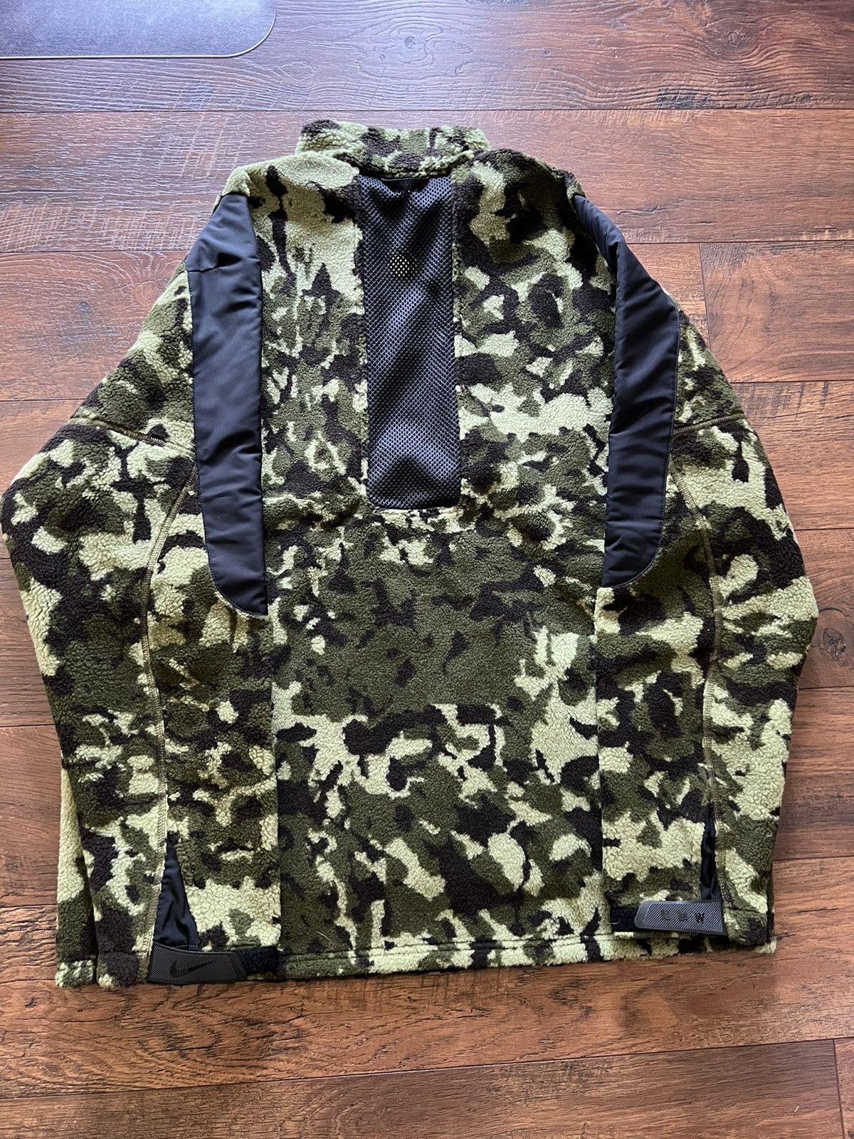 Alyx Nike Alyx MMW Camo Fleece Side Zip Jacket Size US XL / EU 56 / 4 - 5 Thumbnail