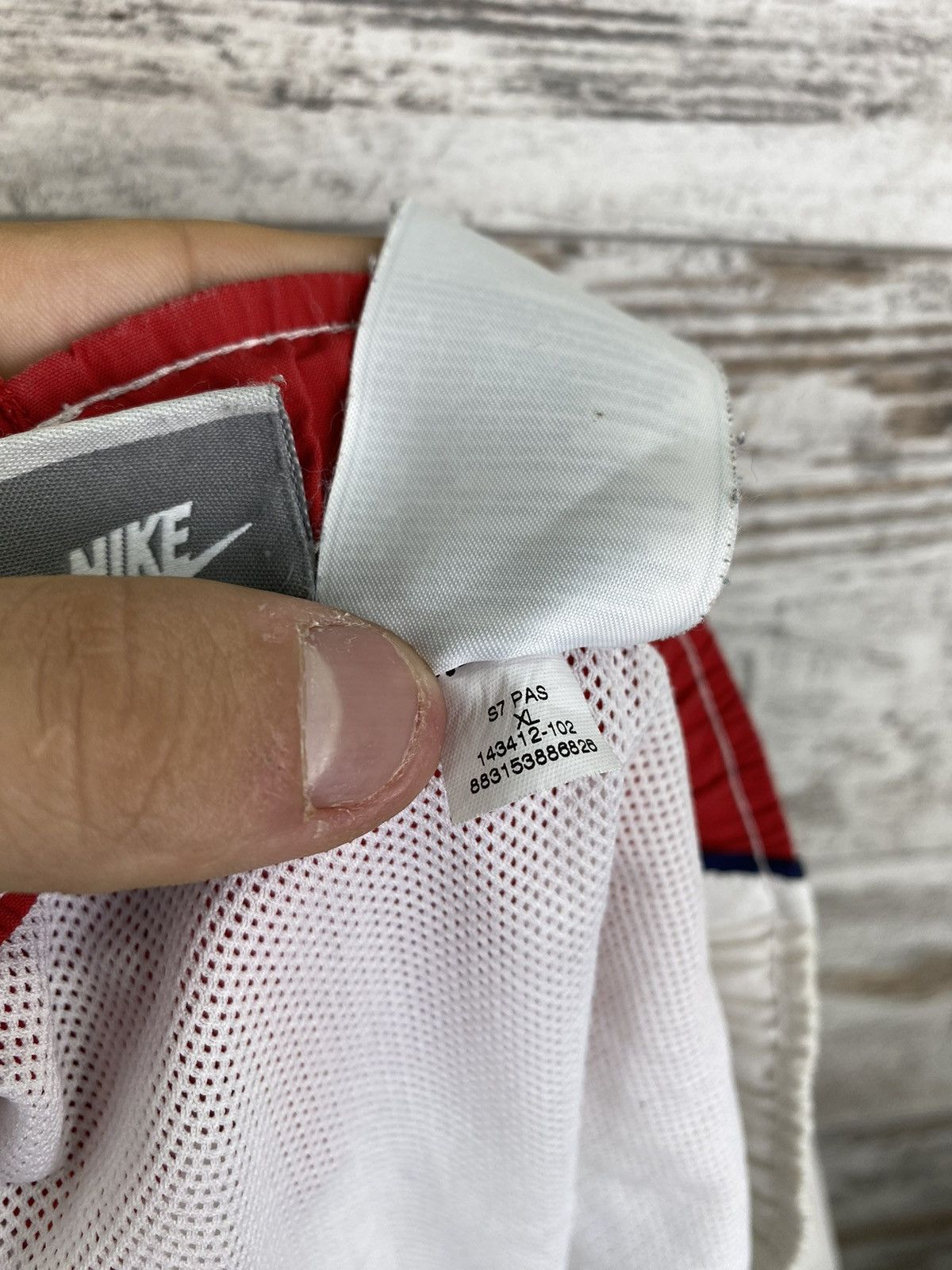 Nike ACG × Vintage Mens Vintage Nike swoosh logo shorts streetwear y2k drill Size US 36 / EU 52 - 8 Thumbnail
