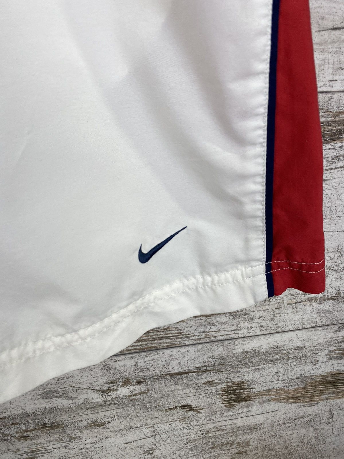 Nike ACG × Vintage Mens Vintage Nike swoosh logo shorts streetwear y2k drill Size US 36 / EU 52 - 2 Thumbnail