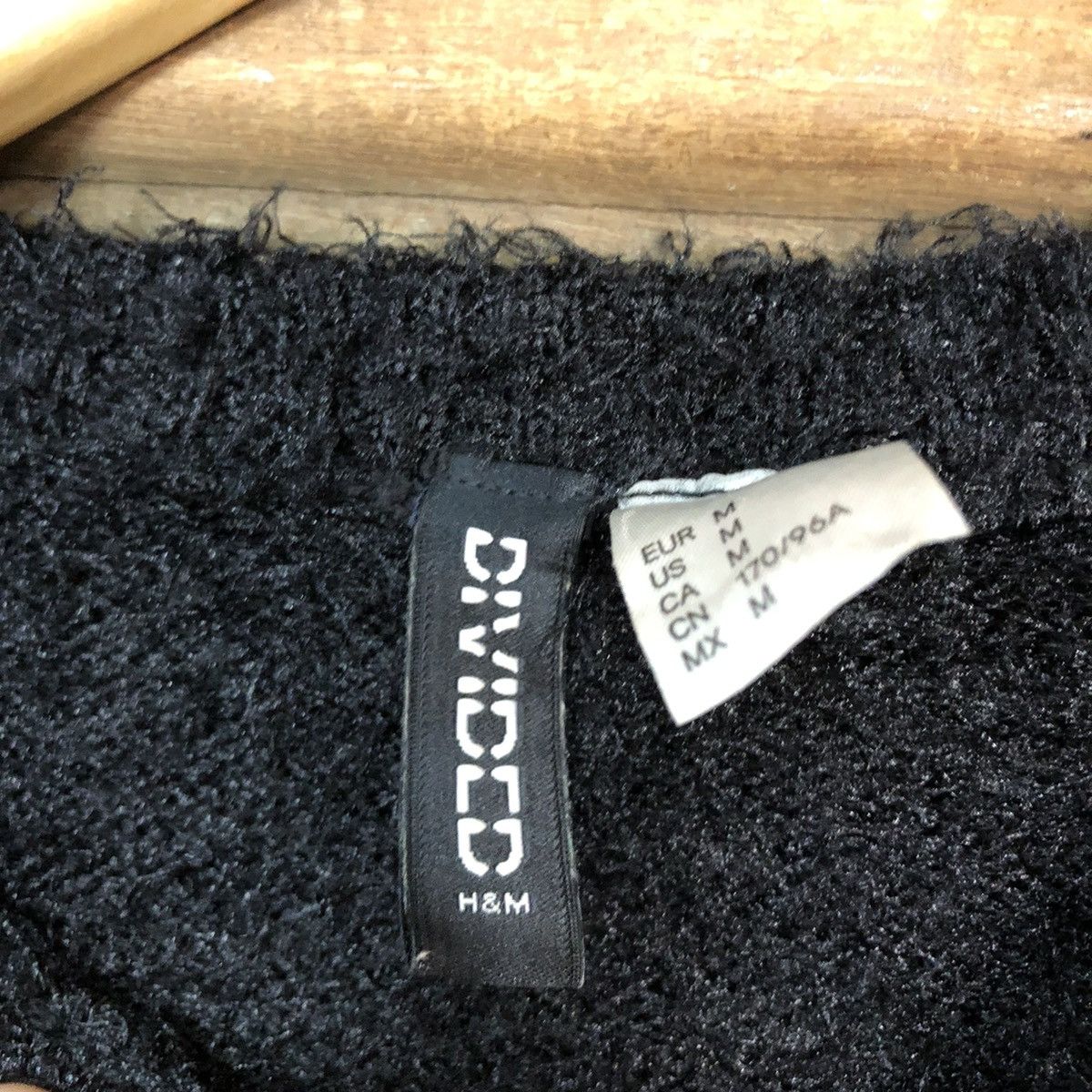 Homespun Knitwear Black Mohair Soft Fur Shag Shaggy Knitwear #0531 Size M / US 6-8 / IT 42-44 - 11 Thumbnail
