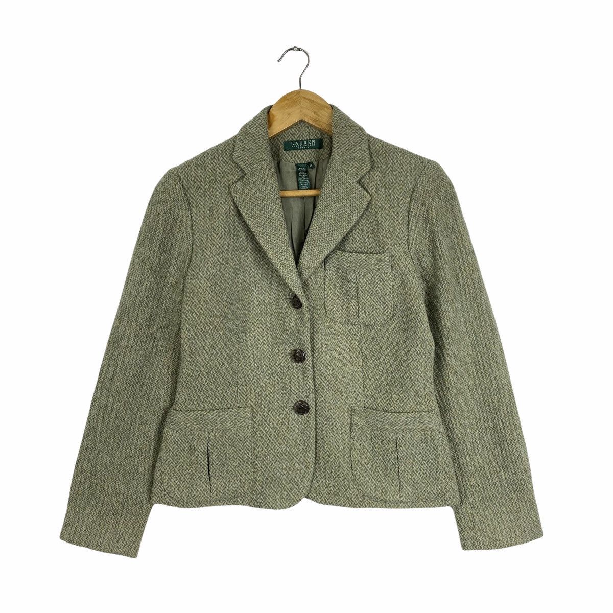 Polo Ralph Lauren × Vintage VINTAGE POLO RALPH LAUREN PETITE COATS BLAZER JACKET Size 34S - 1 Thumbnail