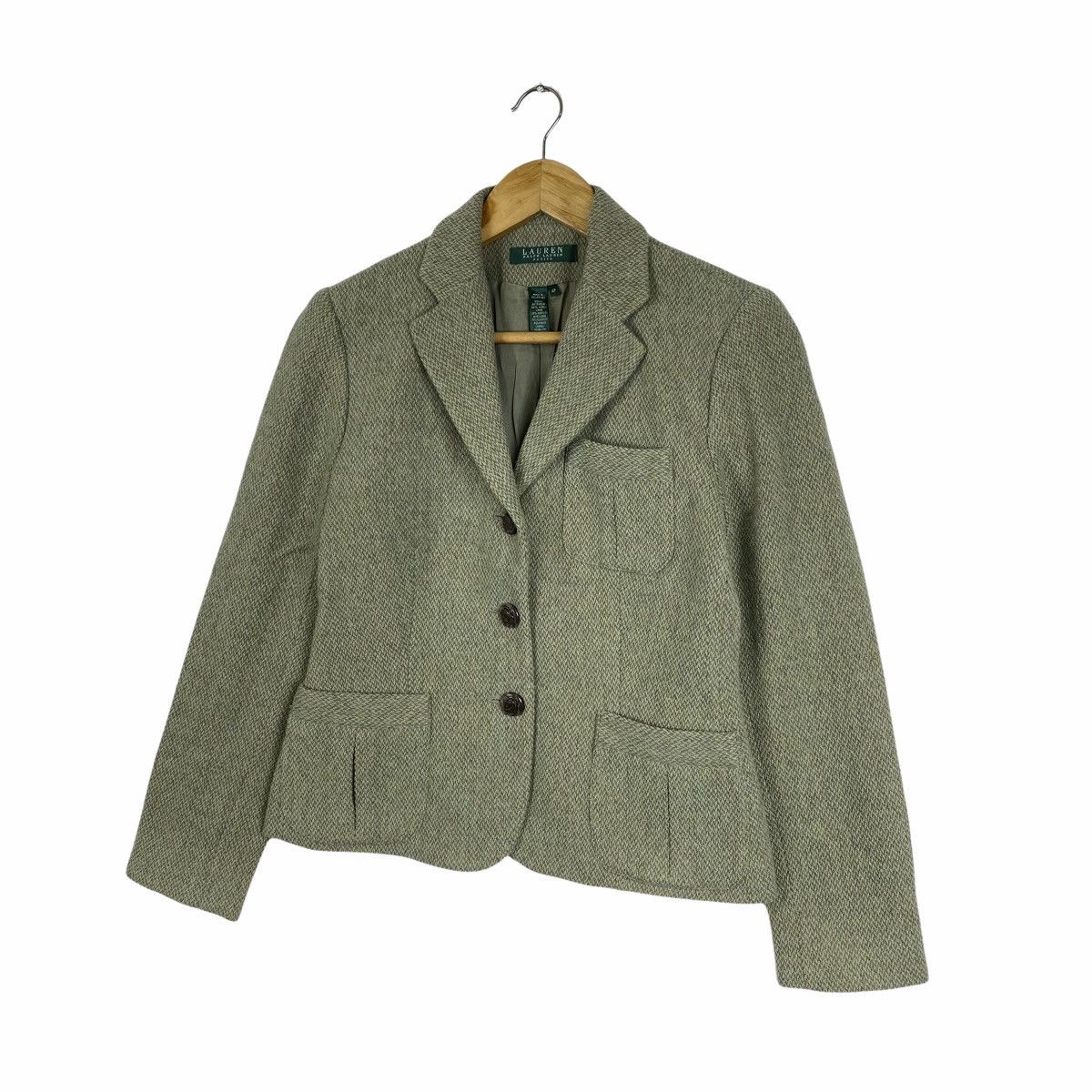 Polo Ralph Lauren × Vintage VINTAGE POLO RALPH LAUREN PETITE COATS BLAZER JACKET Size 34S - 4 Thumbnail