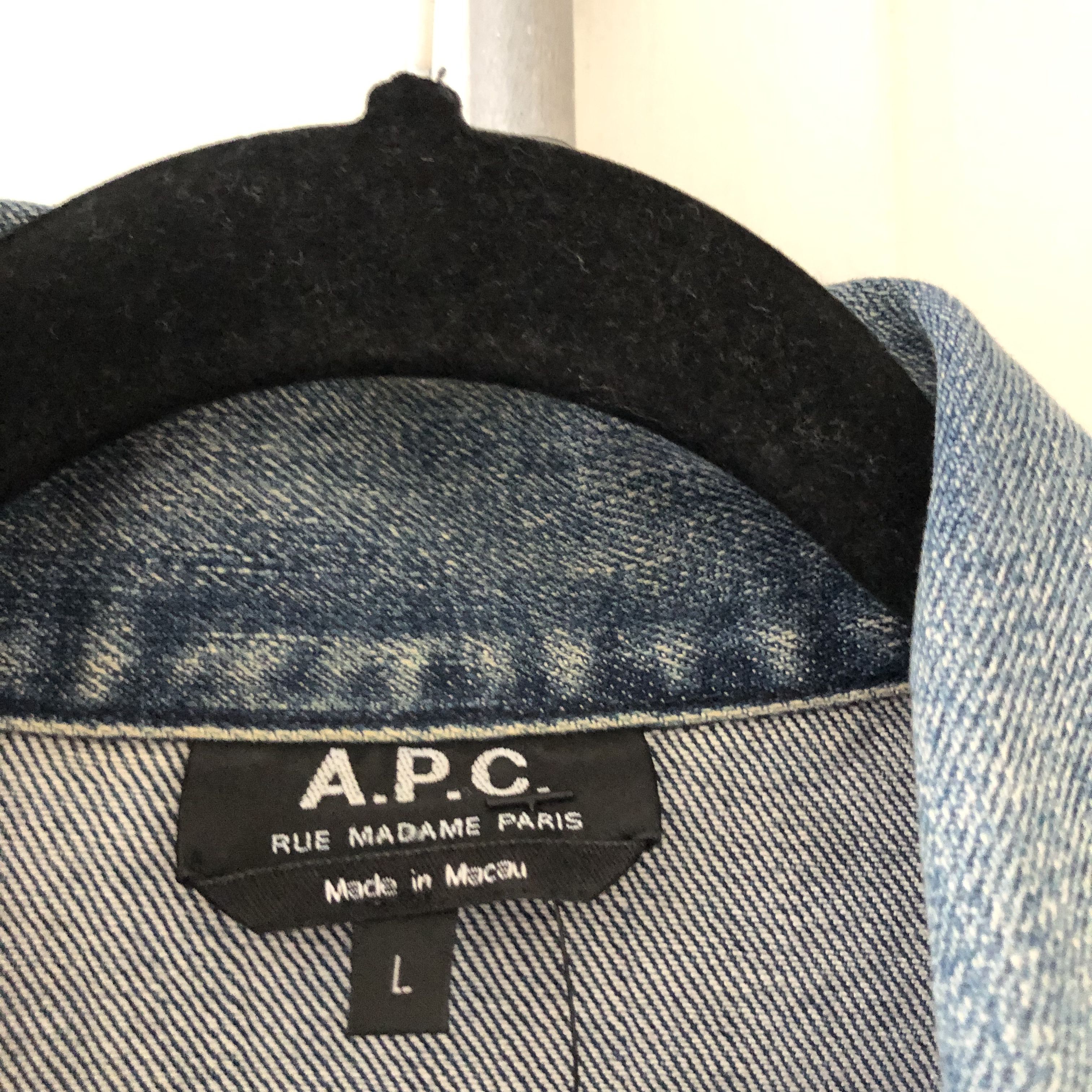 A.P.C. A.P.C Denim Jacket Size US L / EU 52-54 / 3 - 2 Thumbnail