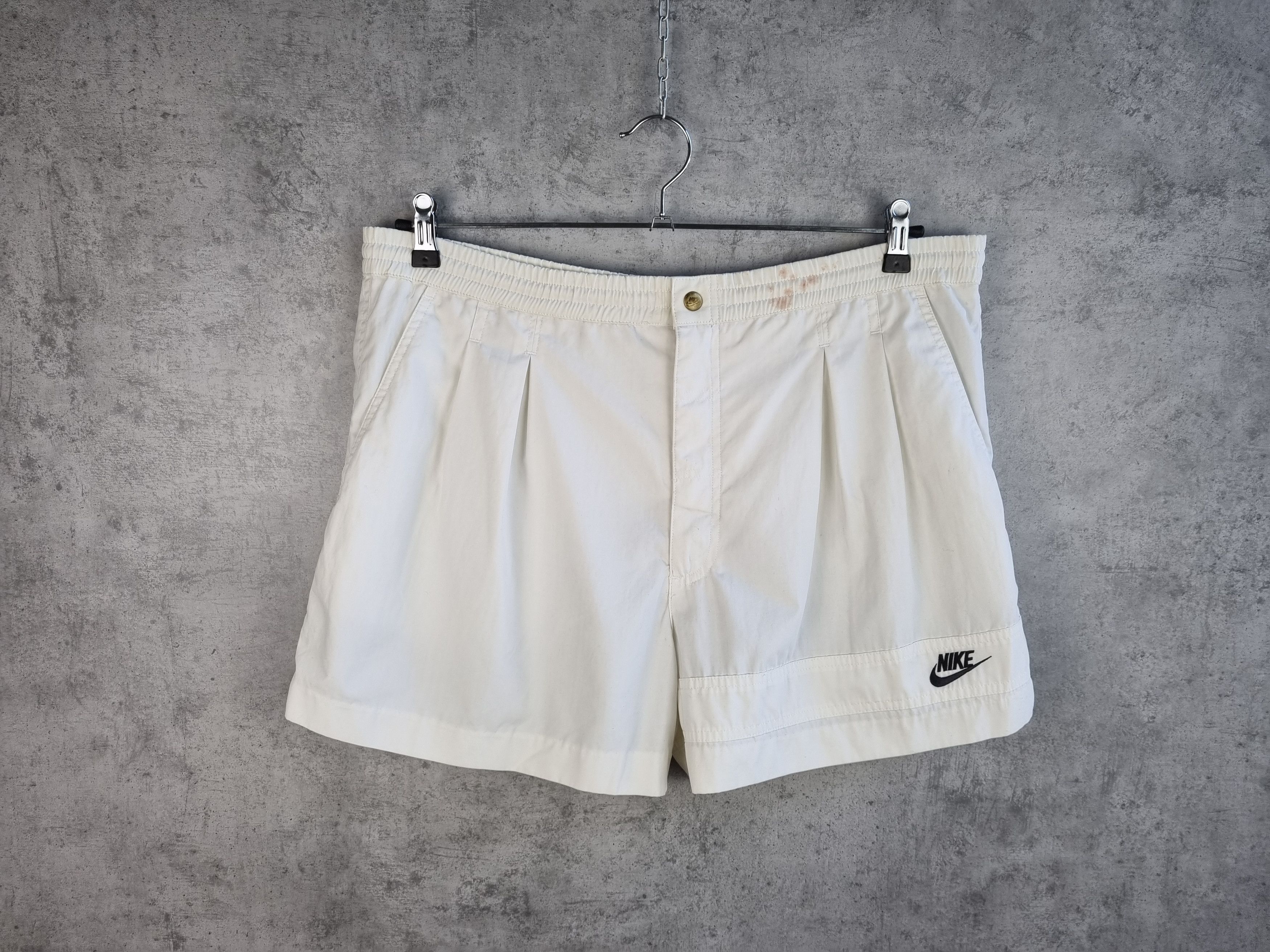 Nike × Vintage 90s Andre Agassi Nike Gray tag Tennis Shorts Size US 34 / EU 50 - 3 Thumbnail