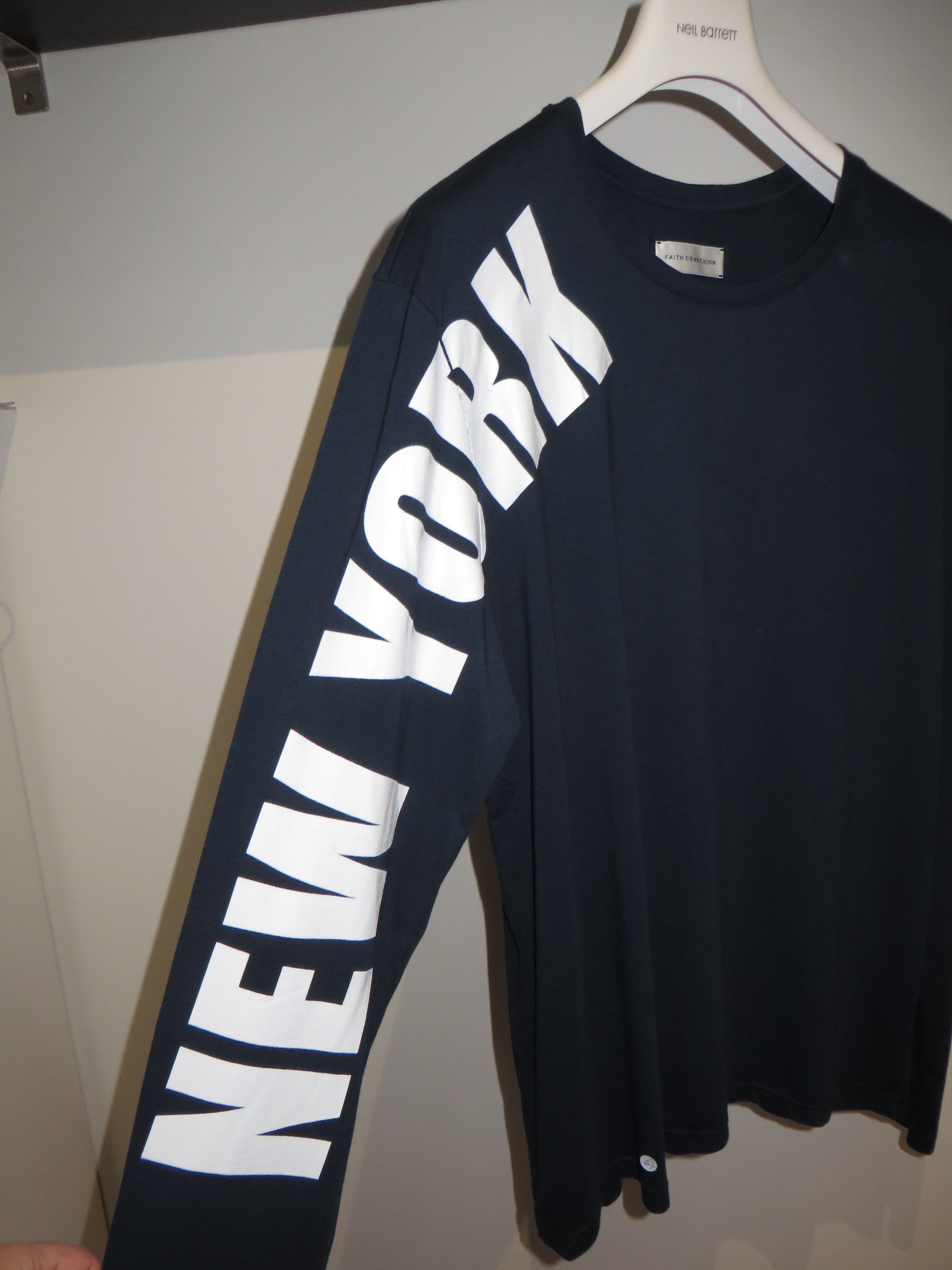 Faith Connexion New York oversized longsleeve t-shirt Size US XS / EU 42 / 0 - 4 Thumbnail