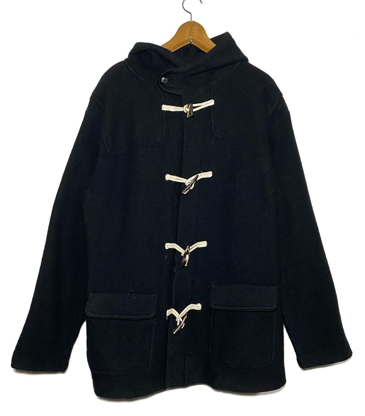 Beams Plus Beams Japan Toodles Button Wool Hoodie Jacket Size US L / EU 52-54 / 3 - 4 Thumbnail