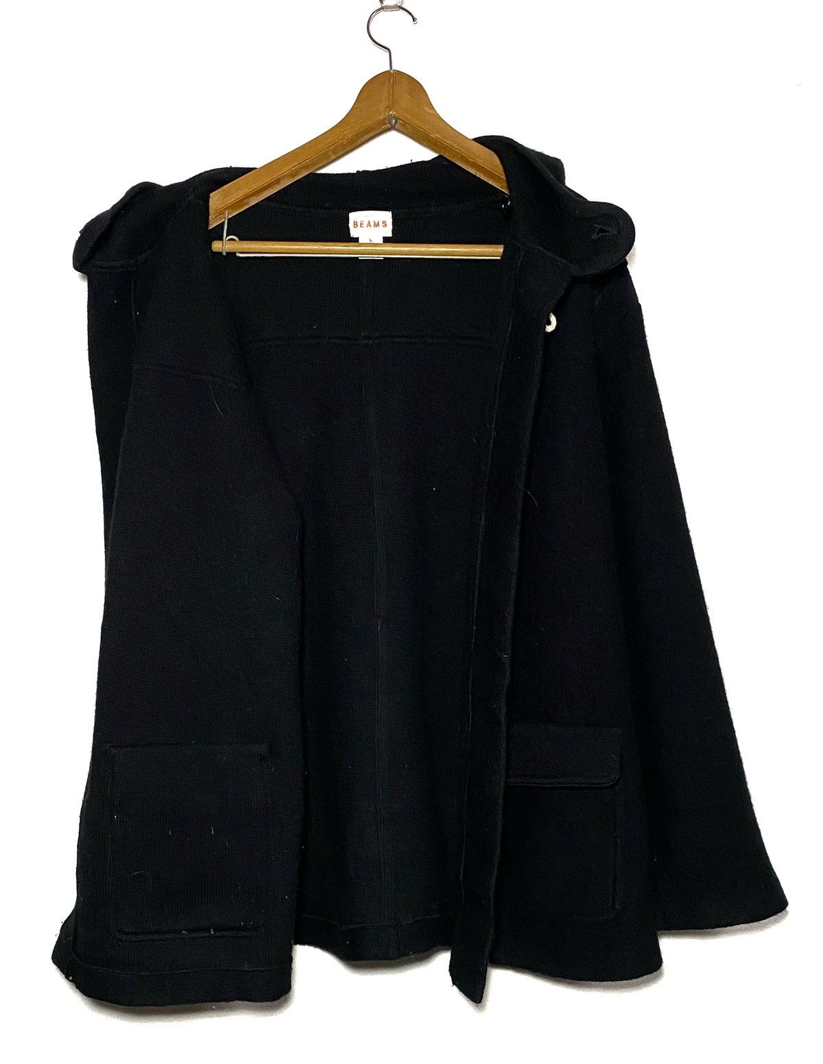 Beams Plus Beams Japan Toodles Button Wool Hoodie Jacket Size US L / EU 52-54 / 3 - 3 Thumbnail