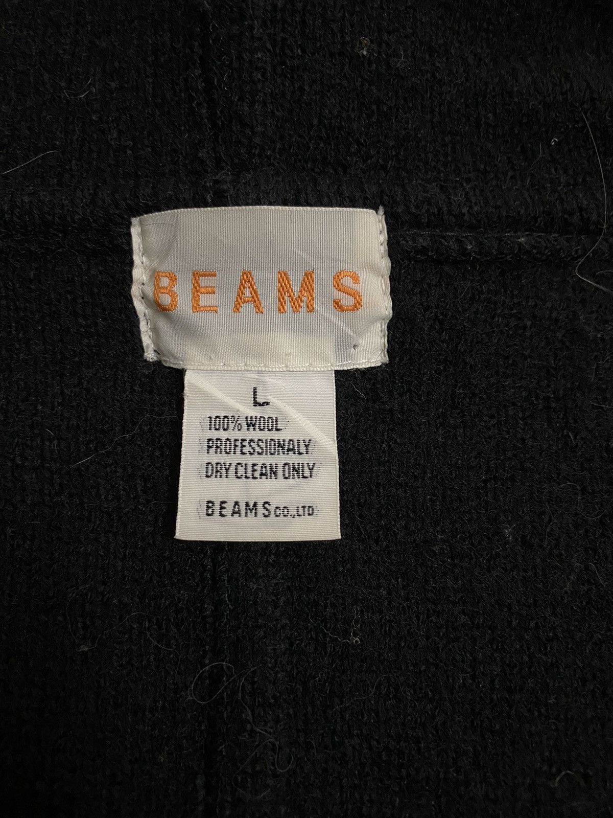 Beams Plus Beams Japan Toodles Button Wool Hoodie Jacket Size US L / EU 52-54 / 3 - 8 Thumbnail