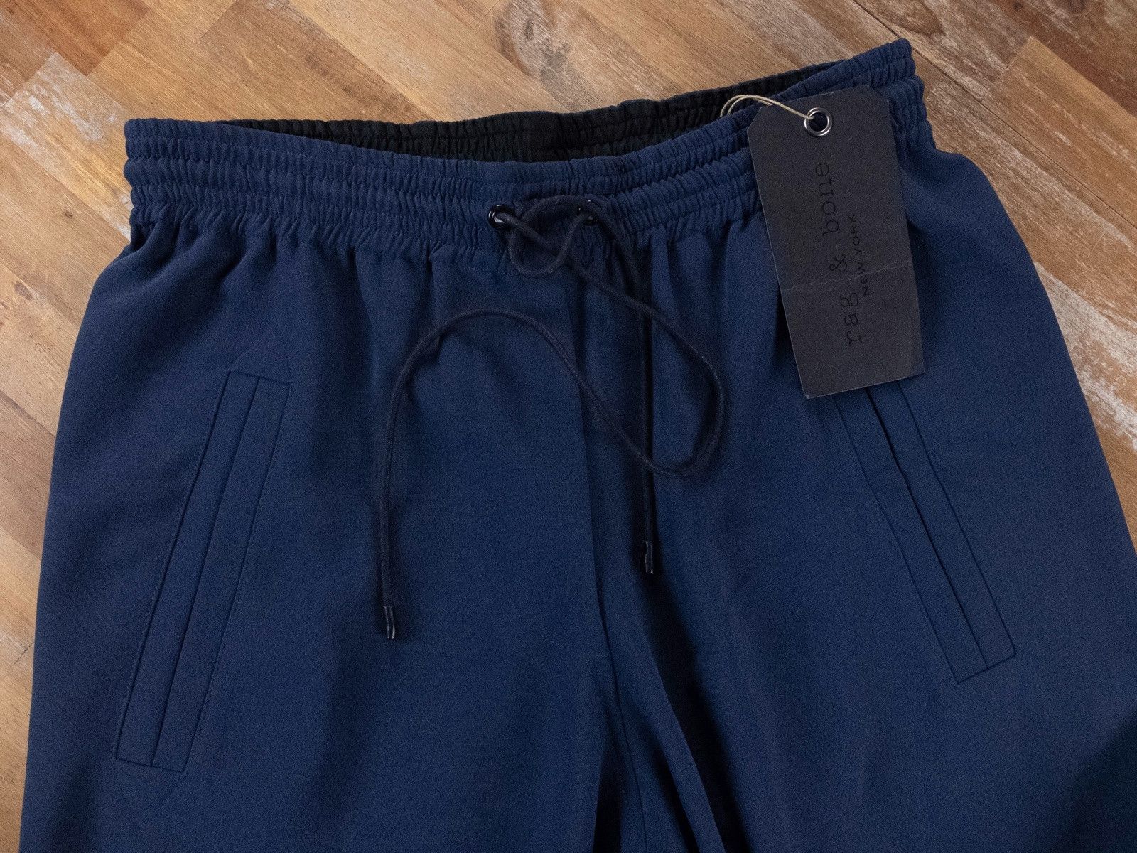 Rag & Bone RAG & BONE blue crepe wide leg pants trousers Small / 4 q Size 27" / US 4 / IT 40 - 5 Thumbnail