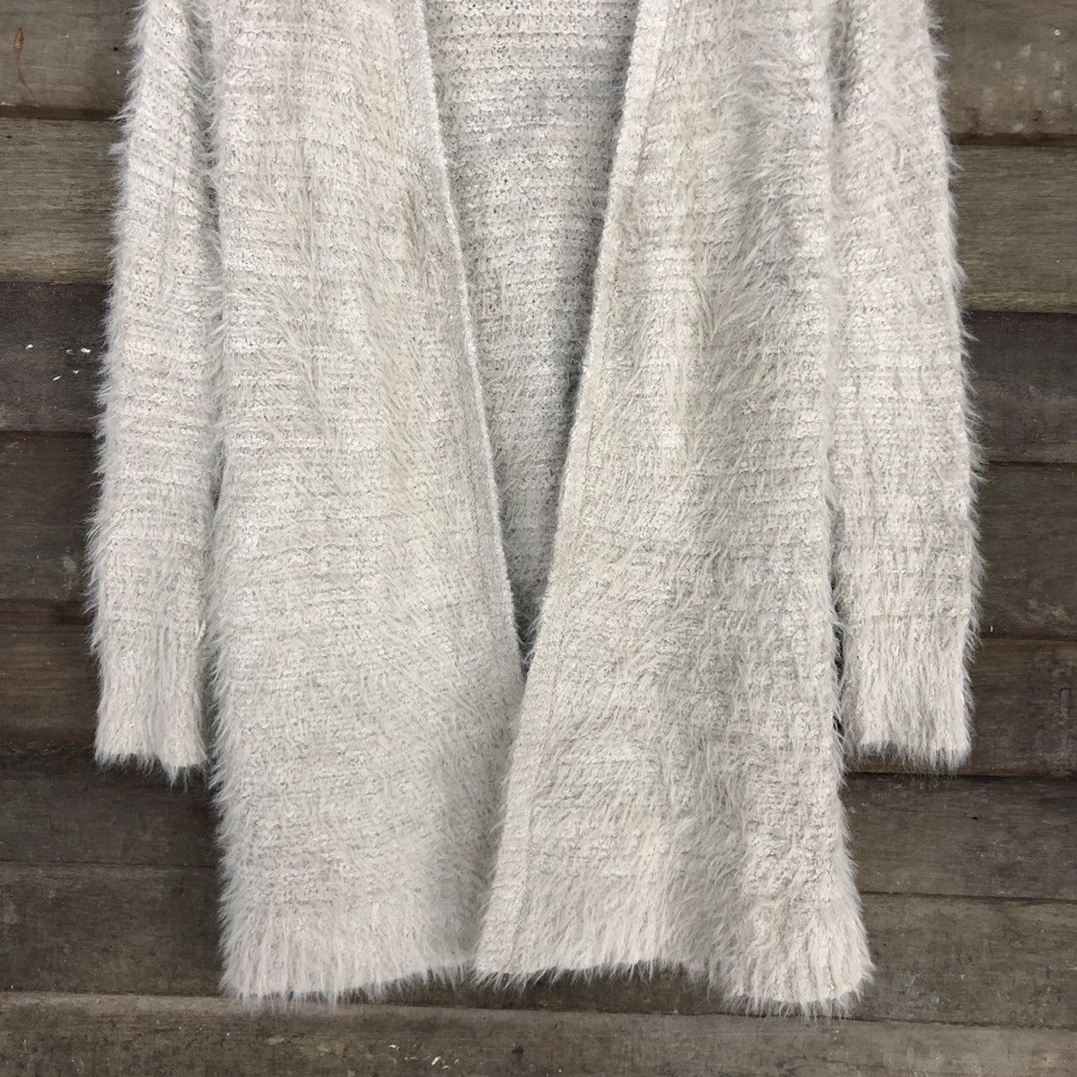 Homespun Knitwear Vintage JAPAN Mohair Brown Cardigan Knitwear #0491 Size US M / EU 48-50 / 2 - 8 Thumbnail