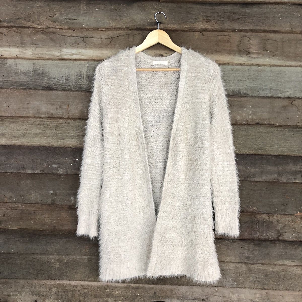 Homespun Knitwear Vintage JAPAN Mohair Brown Cardigan Knitwear #0491 Size US M / EU 48-50 / 2 - 3 Thumbnail