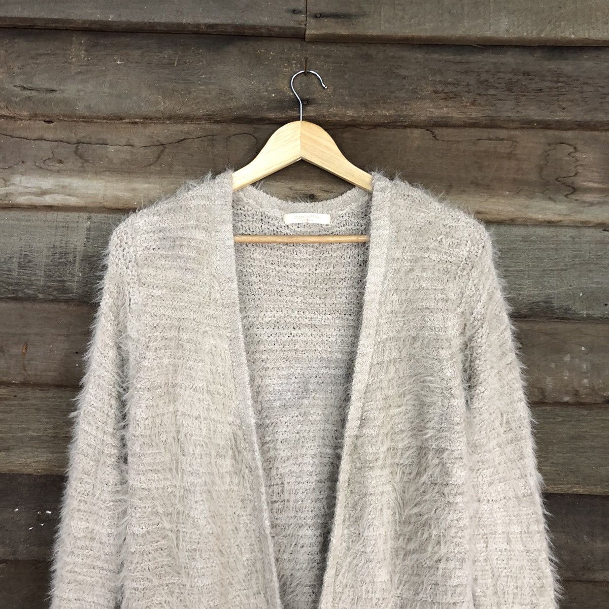 Homespun Knitwear Vintage JAPAN Mohair Brown Cardigan Knitwear #0491 Size US M / EU 48-50 / 2 - 9 Thumbnail