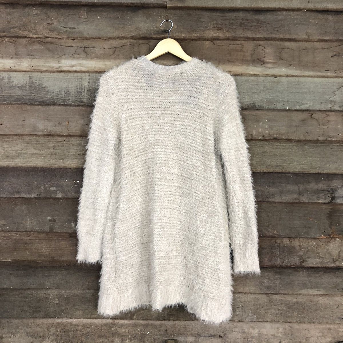 Homespun Knitwear Vintage JAPAN Mohair Brown Cardigan Knitwear #0491 Size US M / EU 48-50 / 2 - 11 Thumbnail