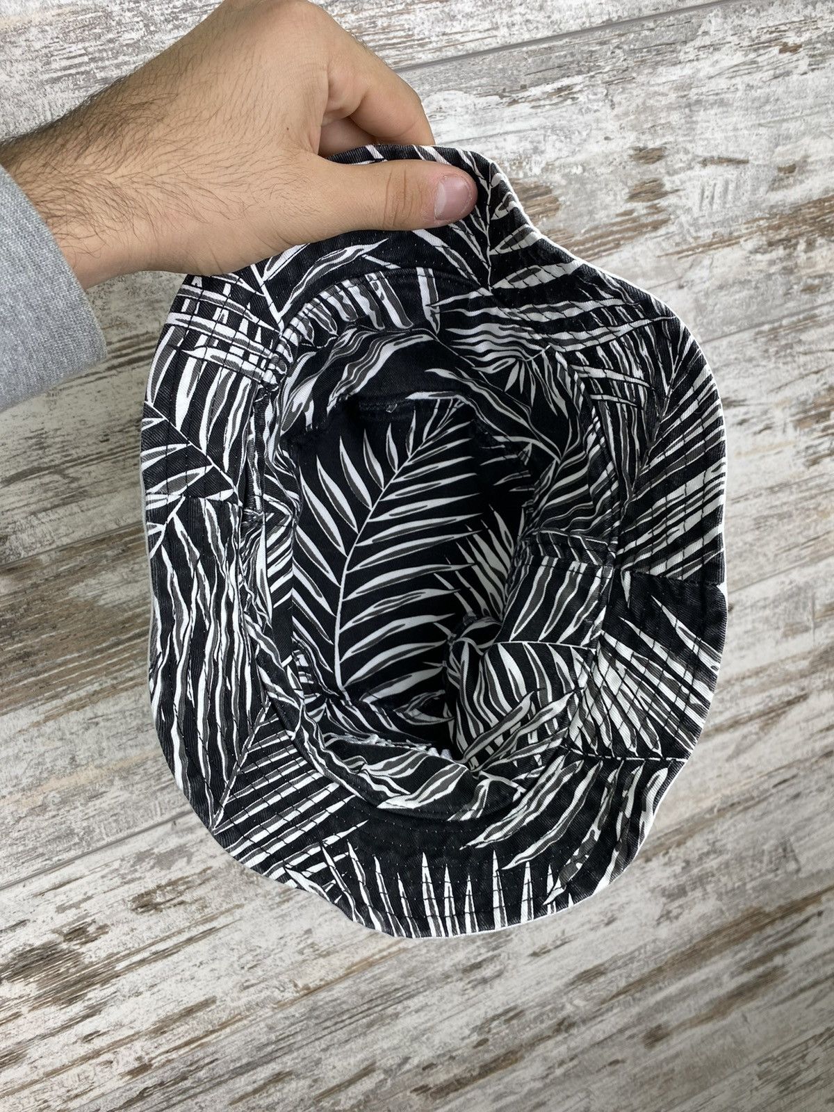 Stussy Mens Vintage Stussy Double-sided panama hat crazy Hawaiian Size ONE SIZE - 11 Thumbnail